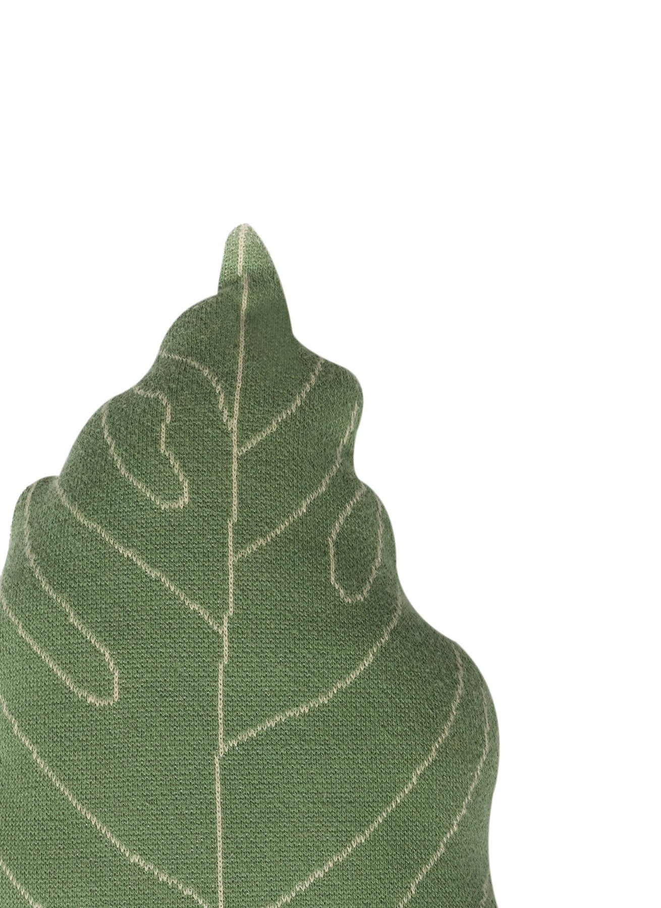 KNITTED CUSHION BABY LEAF、mySite、gigharbornorthrealestate