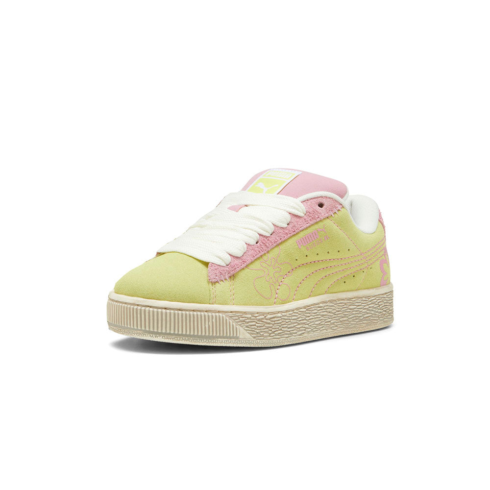Suede Xl Skater Bloom Floral Lace Up Sneakers (Big Kid)、mySite、gtrtttuynbv