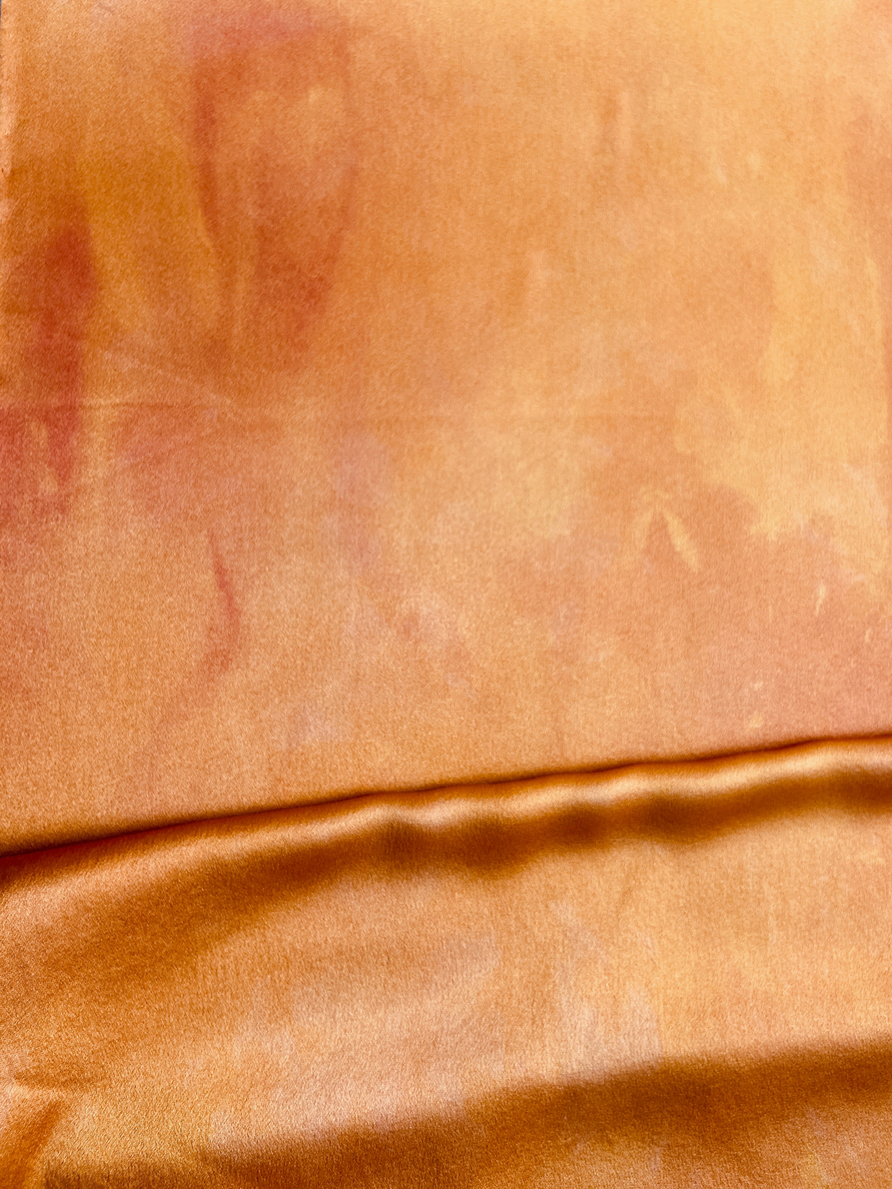 Silk Charmeuse Scarf: Vibrant Orange、mySite、topwebapps