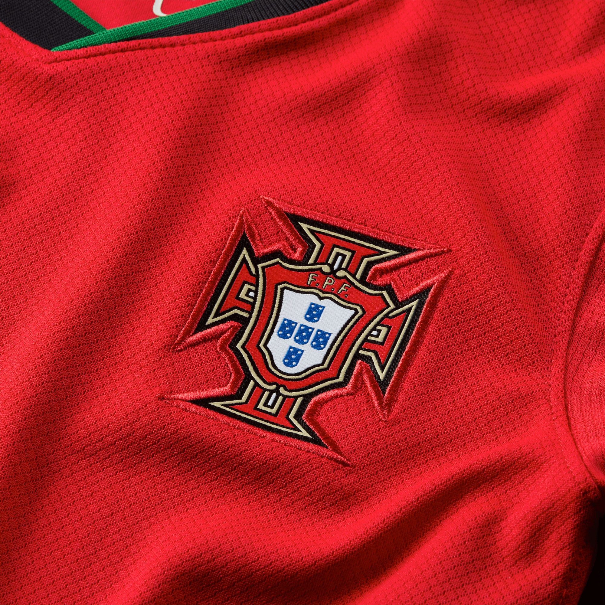 Nike Women's Portugal 2024/25 Home Jersey Red/Green、mySite、noshort