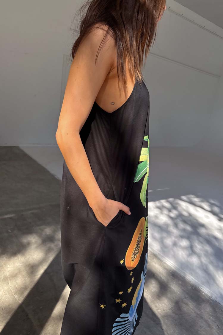 Black Rio Maxi Dress、mySite、solidvoid