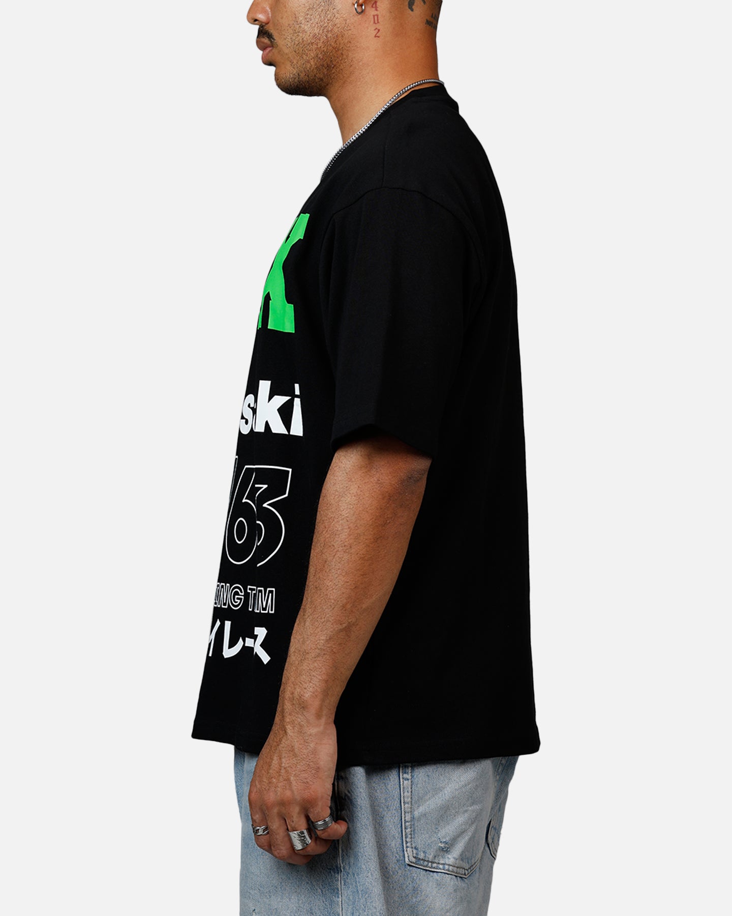 Fox Racing Kawi Oversized T-Shirt Black、mySite、zt4zffjzw