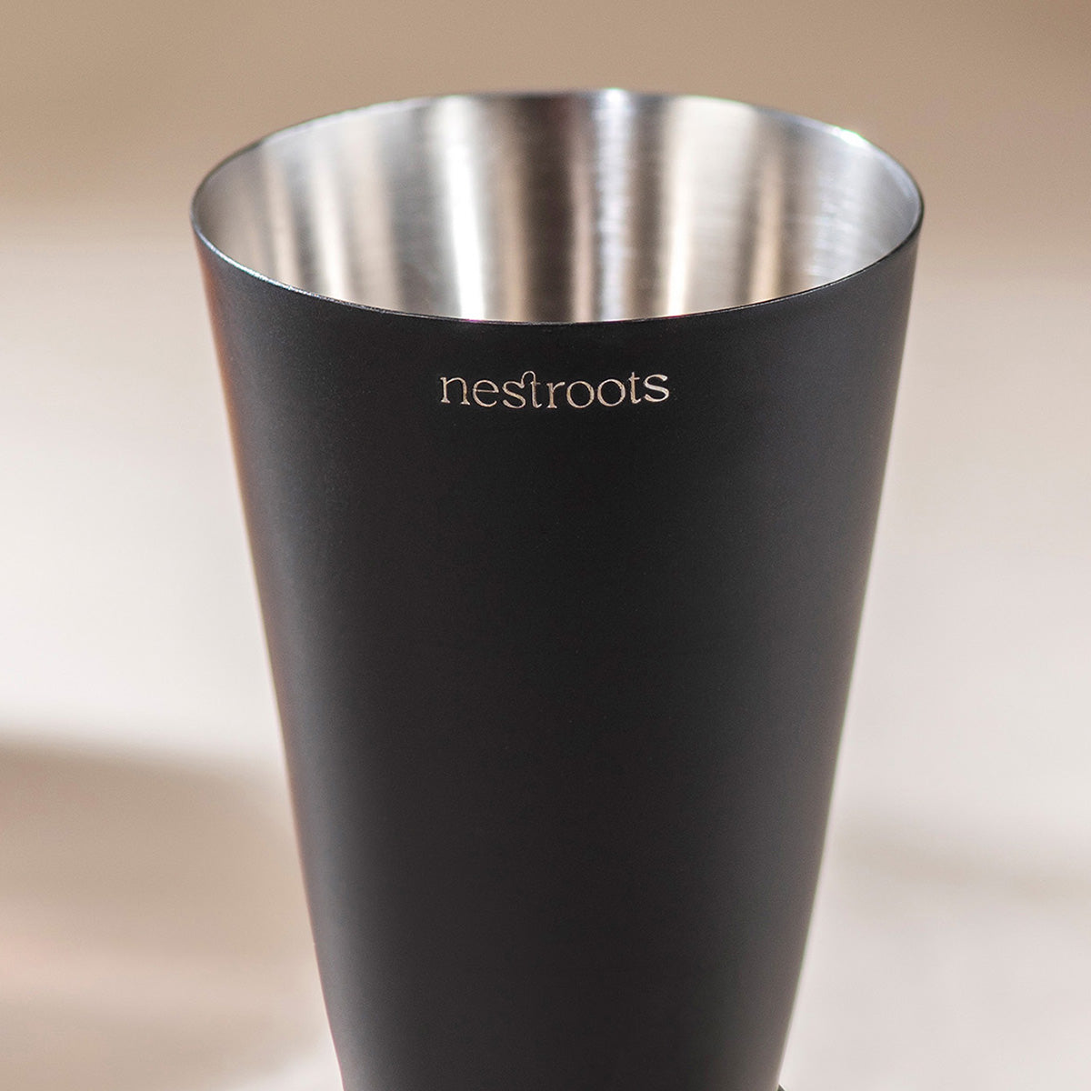 Bar Tools | Stainless Steel Peg Measurer | Dual Sided | Black | 30 & 60 ml、mySite、camillekostekn