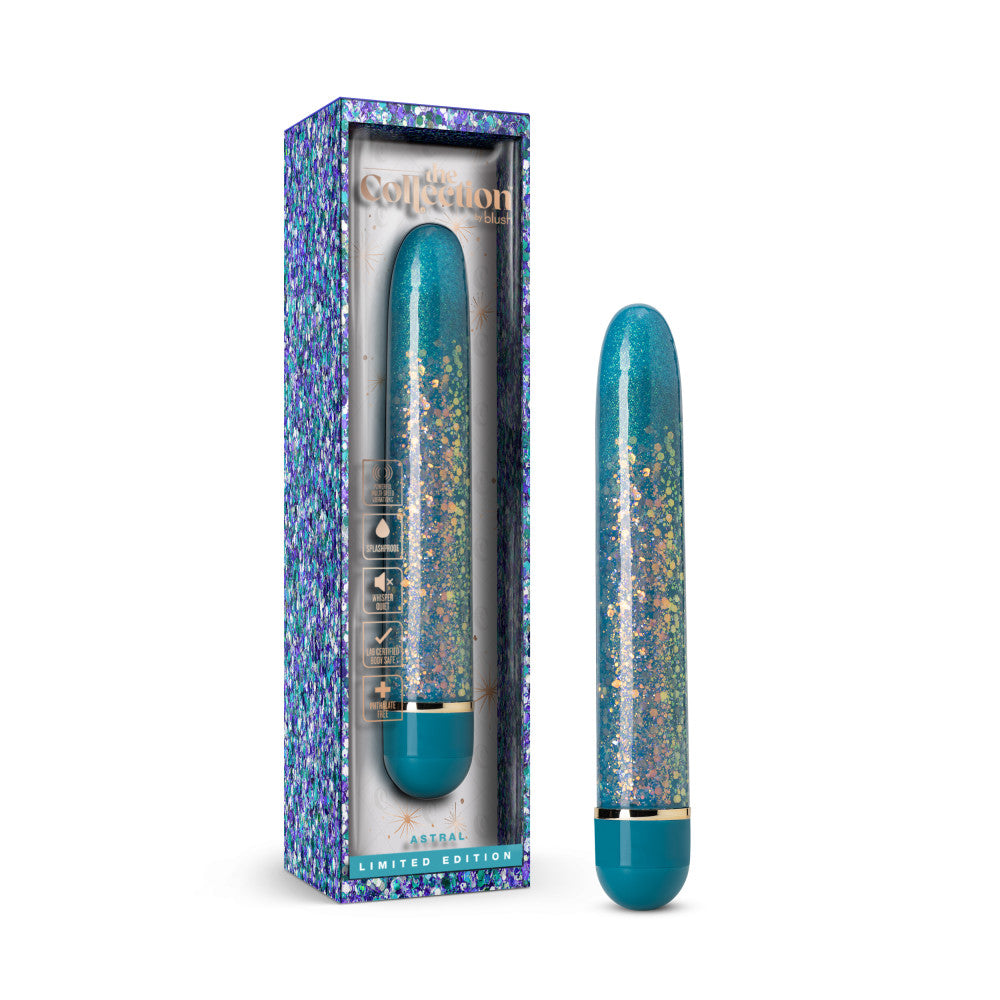 The Collection By Blush® | Astral Teal 7-Inch Vibrator、mySite、bottomscart