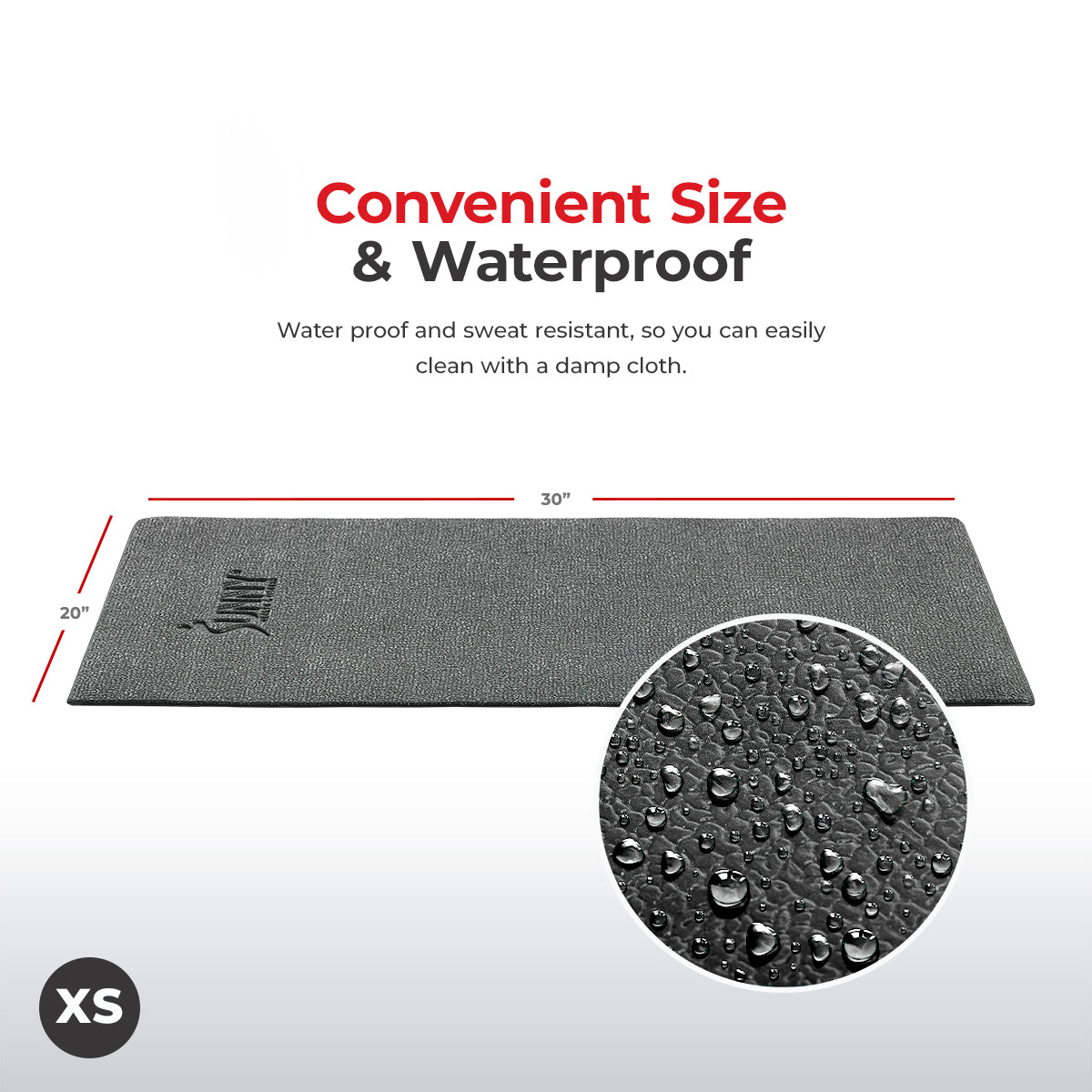  Home Gym Floor Protector Mat for Fitness & Exercise Equipment - XS、mySite、ghnorth