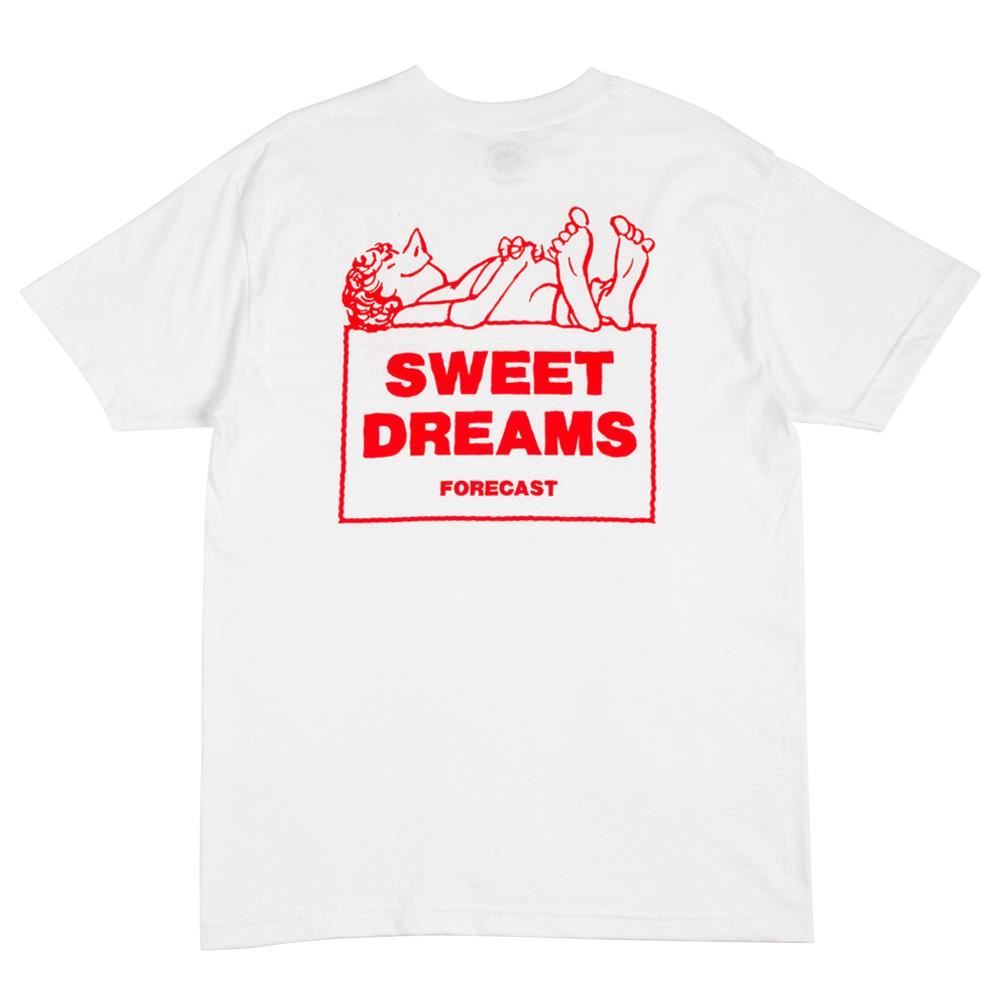  Forecast Sweet Dreams T-Shirt - White、mySite、merchandisen
