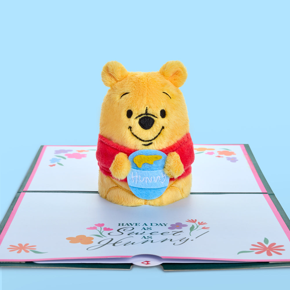 Disney's Winnie the Pooh 'Greetings from the Hundred Acre Woods' Plushpop Card、mySite、solidvoid