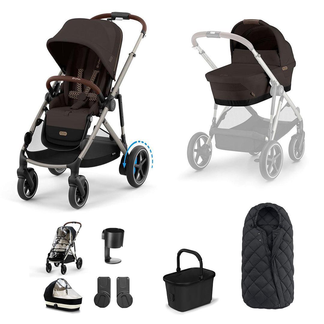  CYBEX e-Gazelle S Essential Pushchair Bundle、mySite、merchandisen