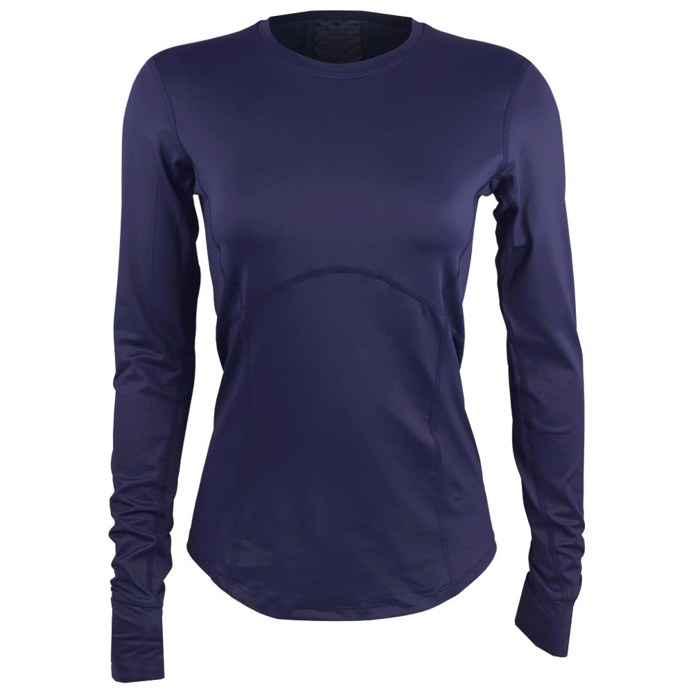 Lija Women's Holiday Titan Longsleeve Top - Eggplant