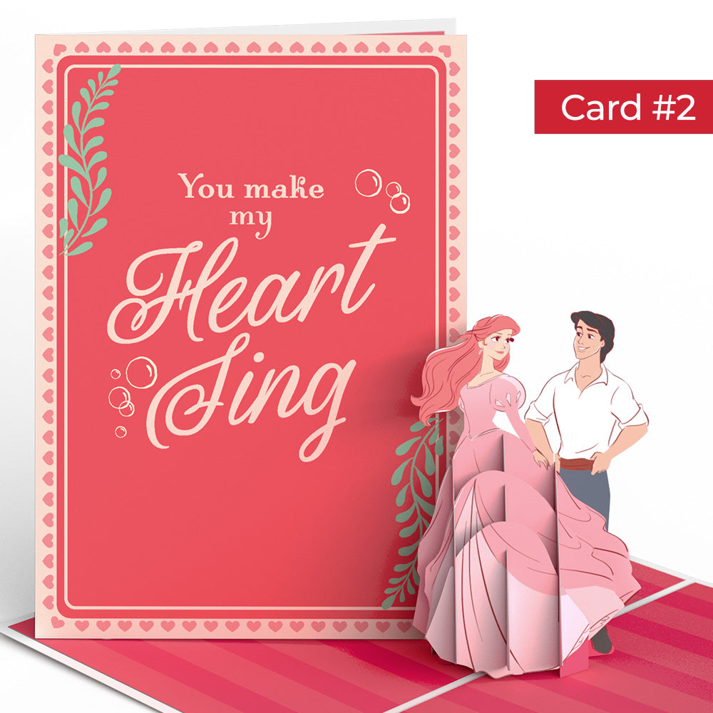 Disney Princess Valentine's Day 4-in-1 Nesting Card、mySite、solidvoid