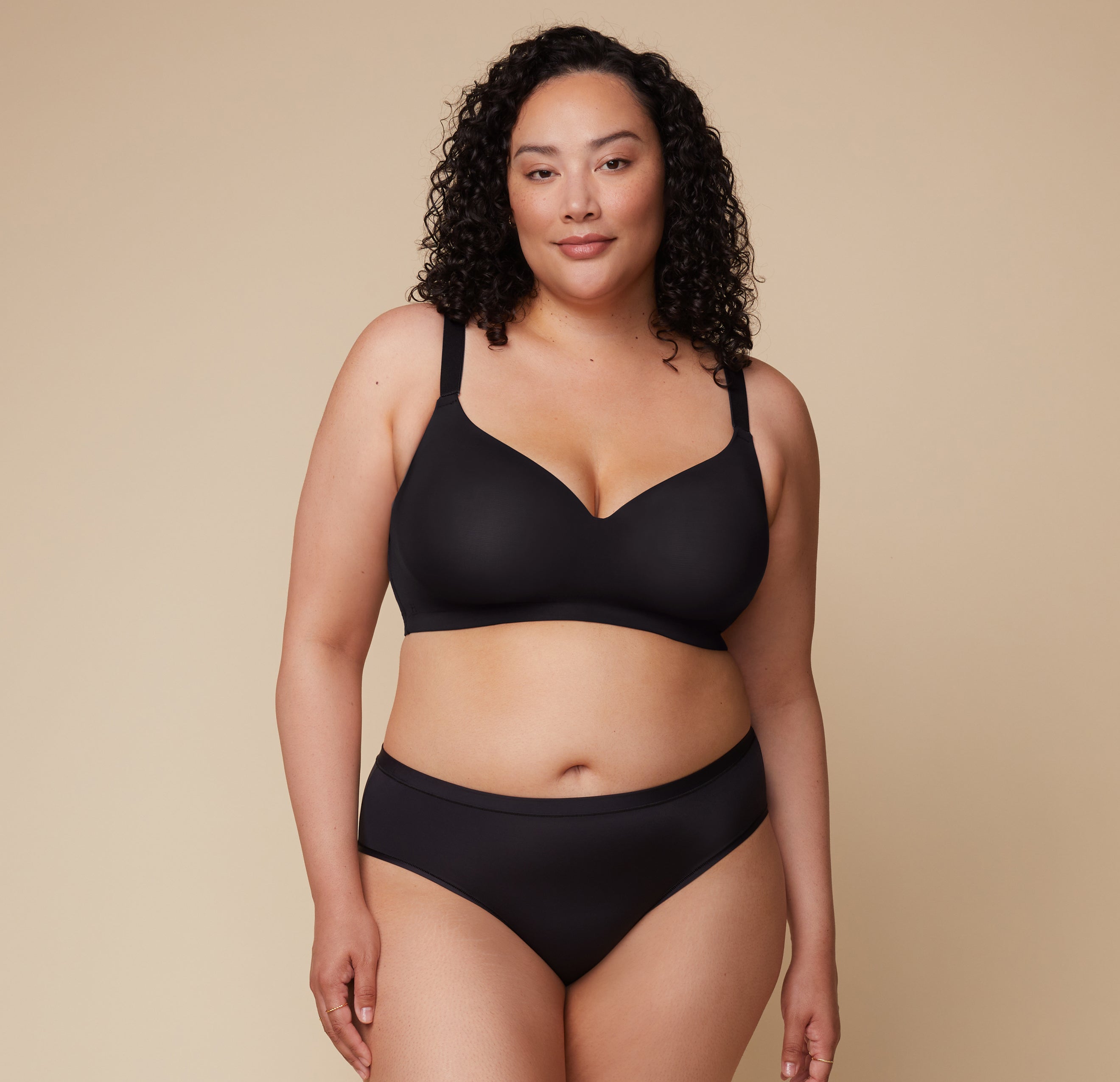 Base Wirefree T-Shirt Bra - Black、mySite、bengalsvssteelers