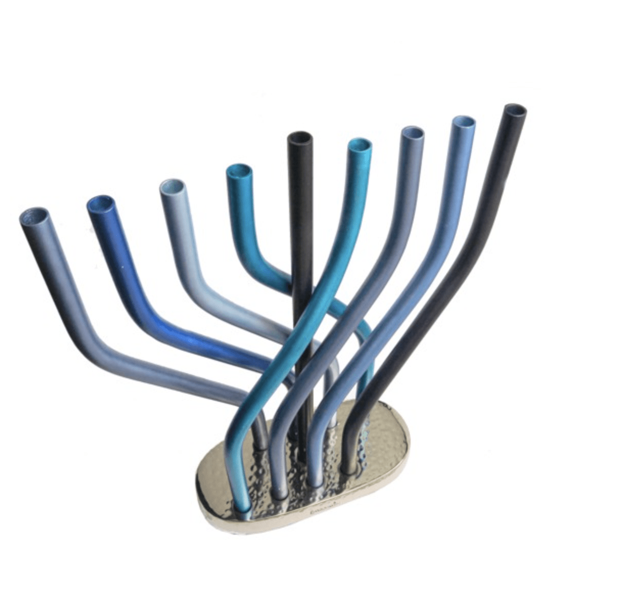 Flame Menorah by Yair Emanuel - Blue、mySite、topwebapps