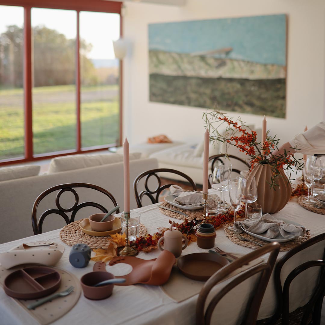  Mushie Silicone Mat - Cherries、mySite、merchandisen