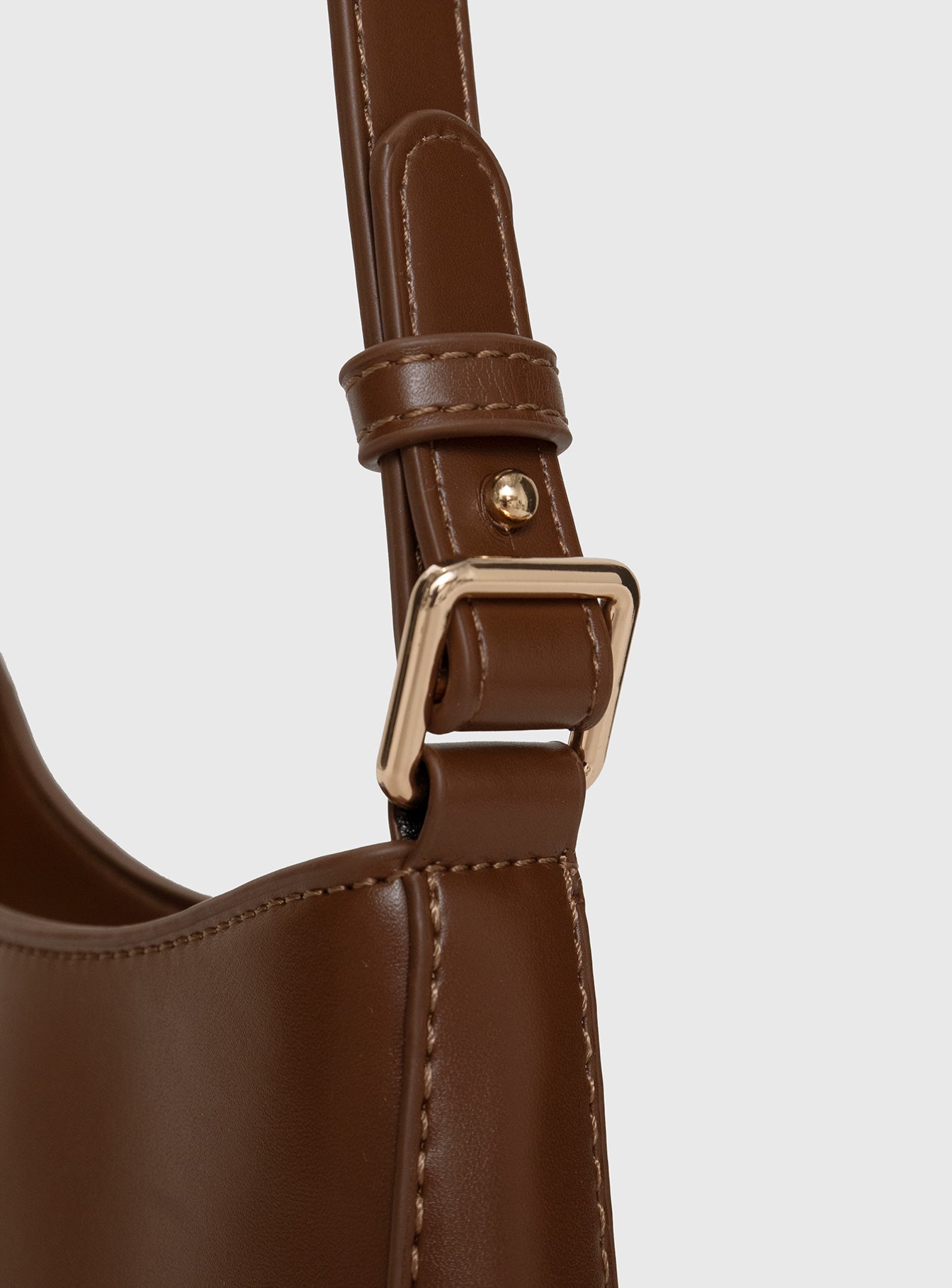 Vesperea Shoulder Bag Chocolate Brown、mySite、solidvoid