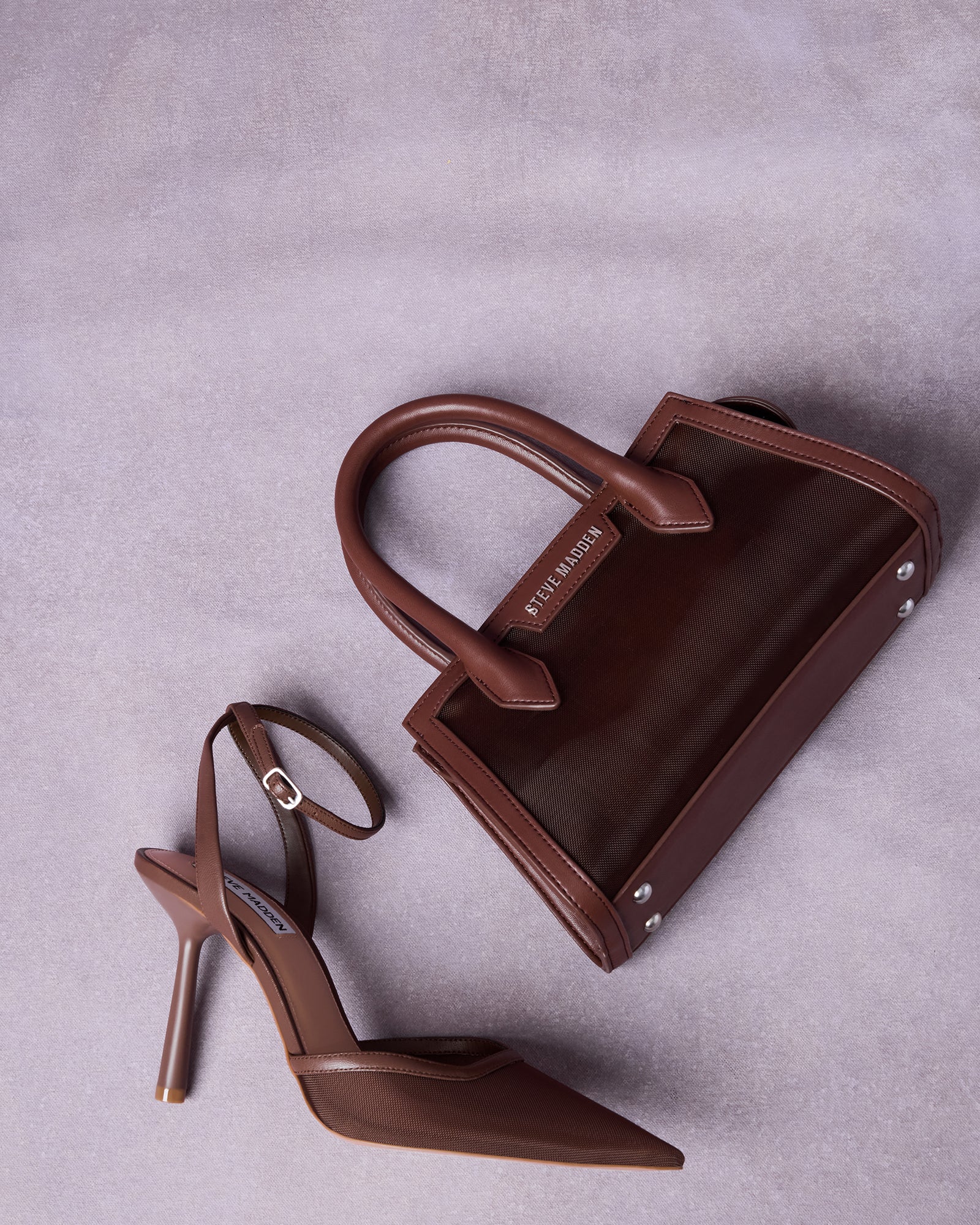 ALLIANCE HEEL AND PEACHY BAG BROWN MESH BUNDLE、mySite、gtrtttuynbv