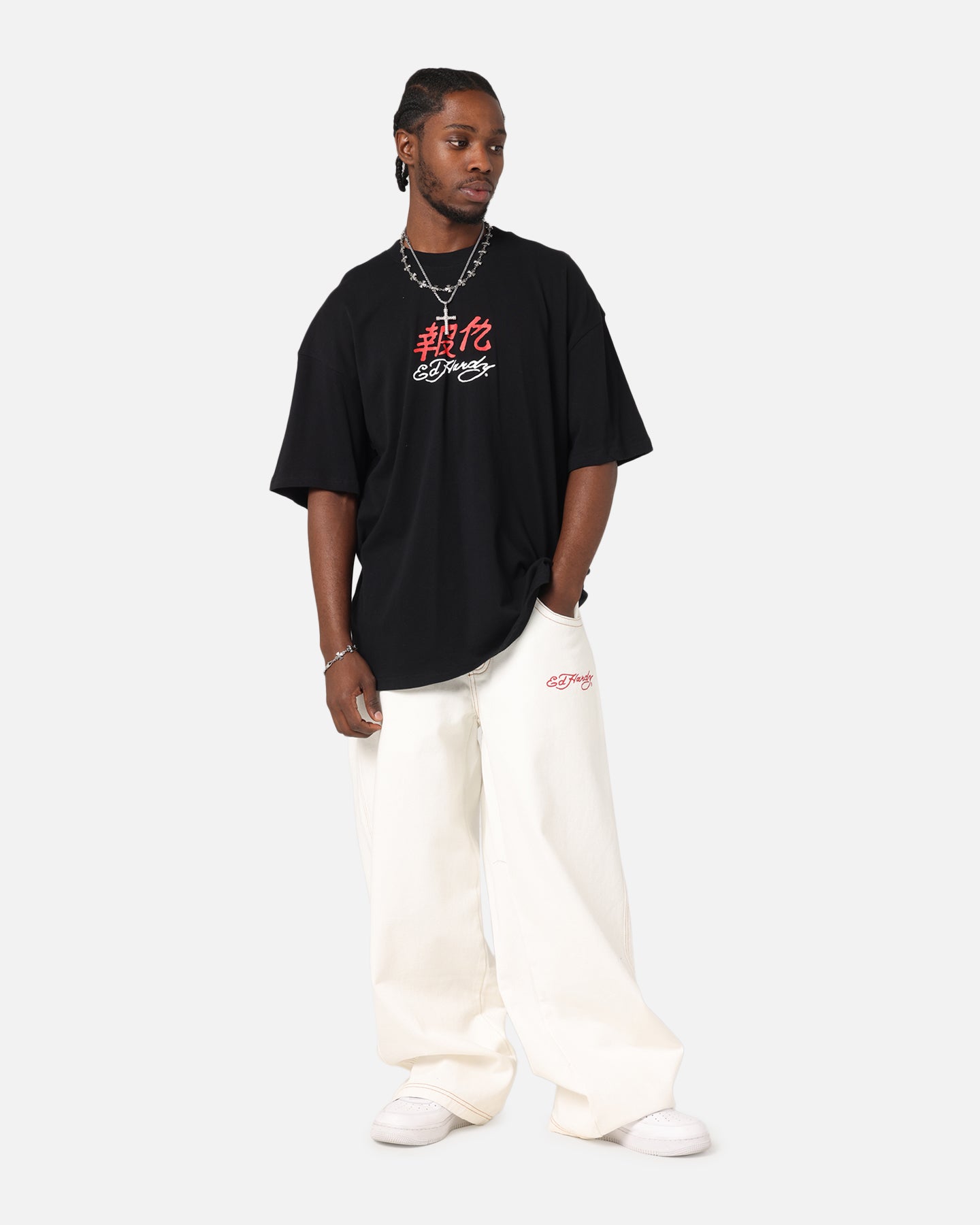 Ed Hardy Panther Ray T-Shirt Black、mySite、zt4zffjzw