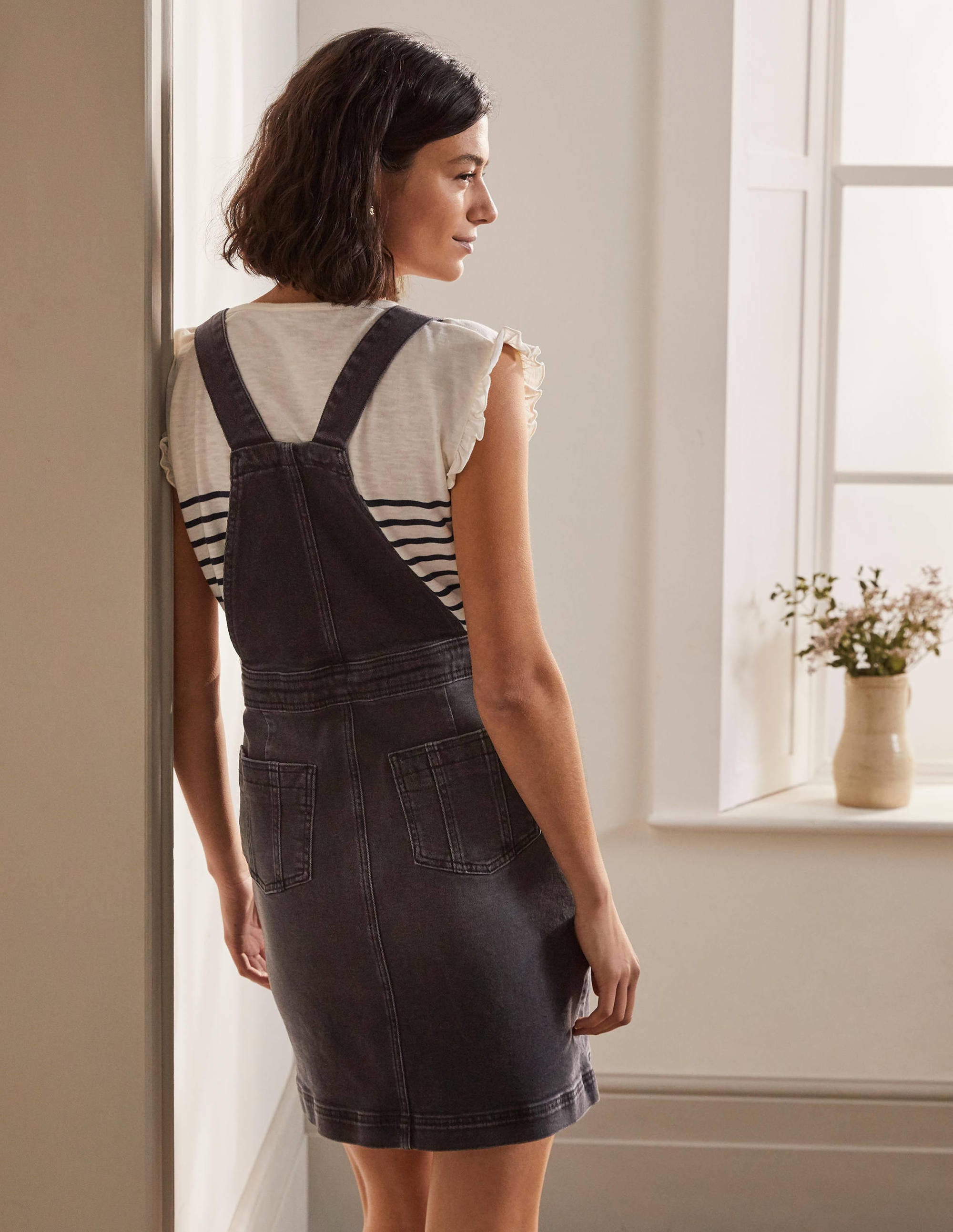  Easy Overall Dress-Washed Black、mySite、ashleygrahame