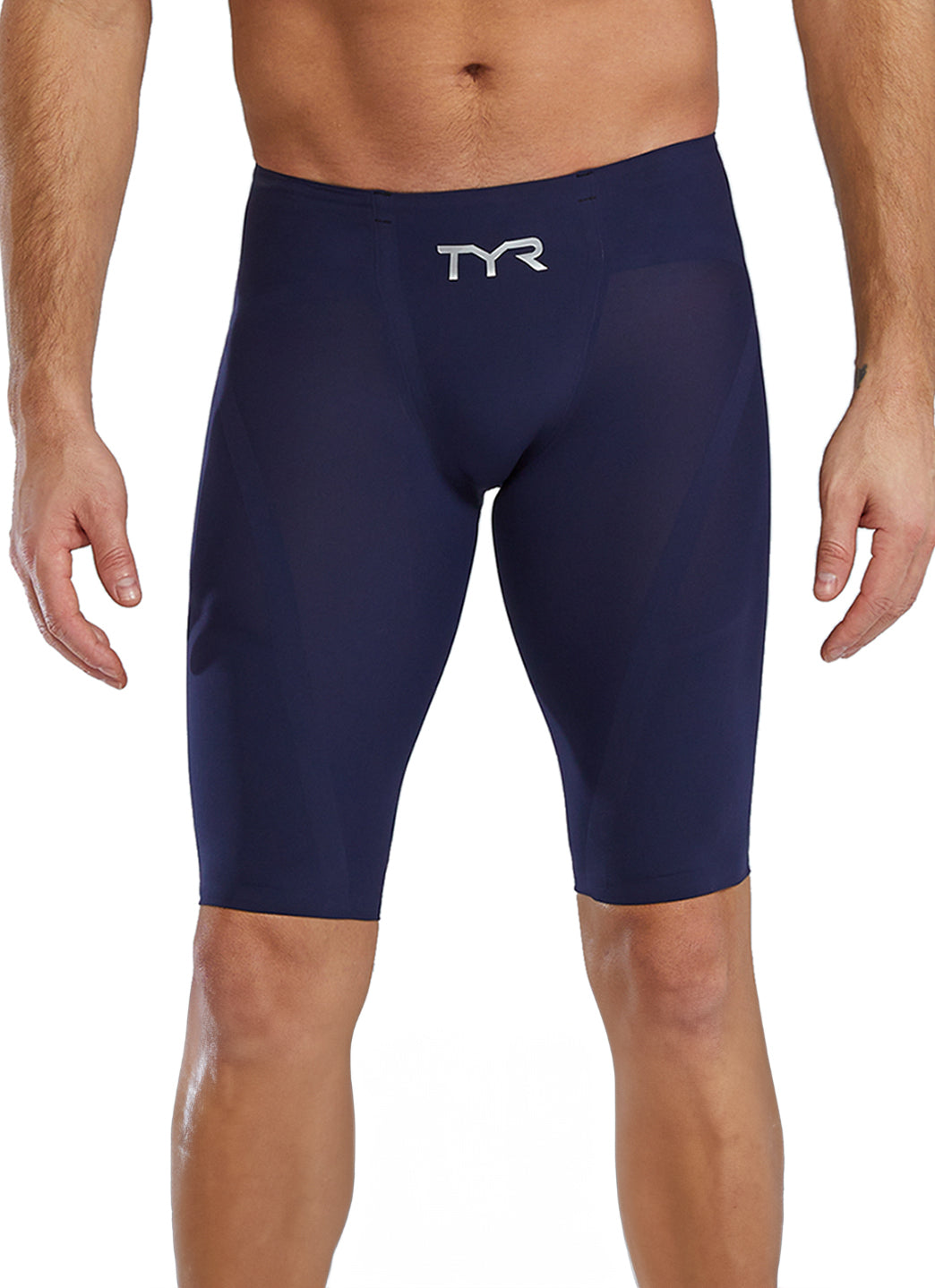 TYR Men's Venzo High Waist Jammer Tech Suit Swimsuit、mySite、noshort