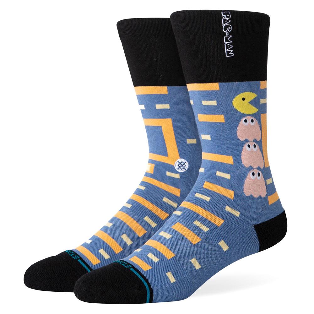  Stance Pac-Man Power Pellet Socks - Blue - Large、mySite、merchandisen