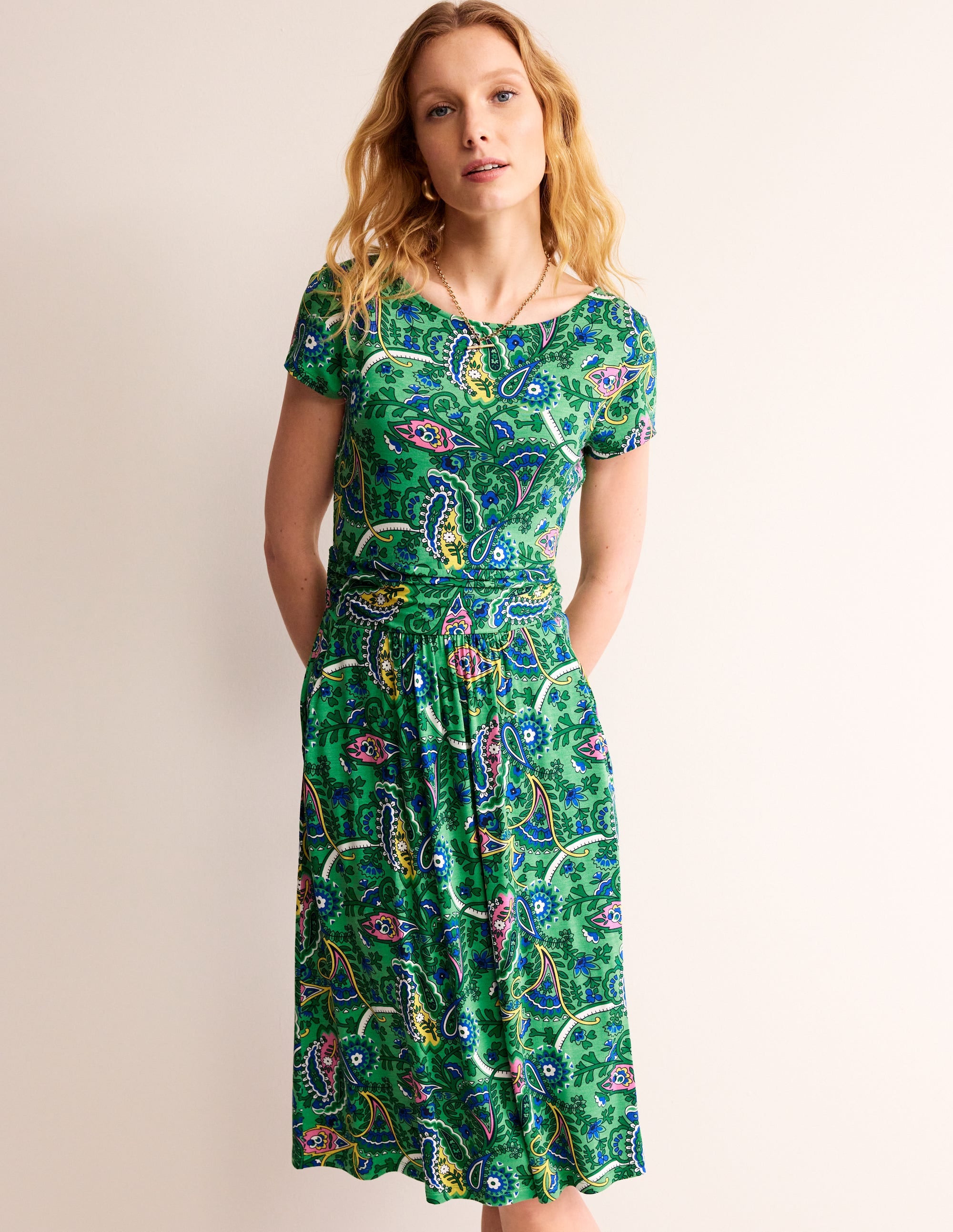  Amelie Jersey Dress-Ming Green, Fantastical、mySite、ashleygrahame
