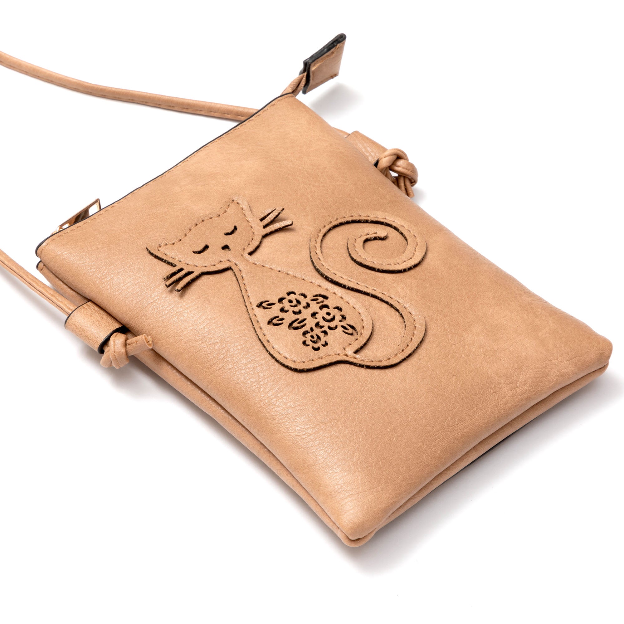 Cut Out Cat Crossbody Bag、mySite、camillekostekn