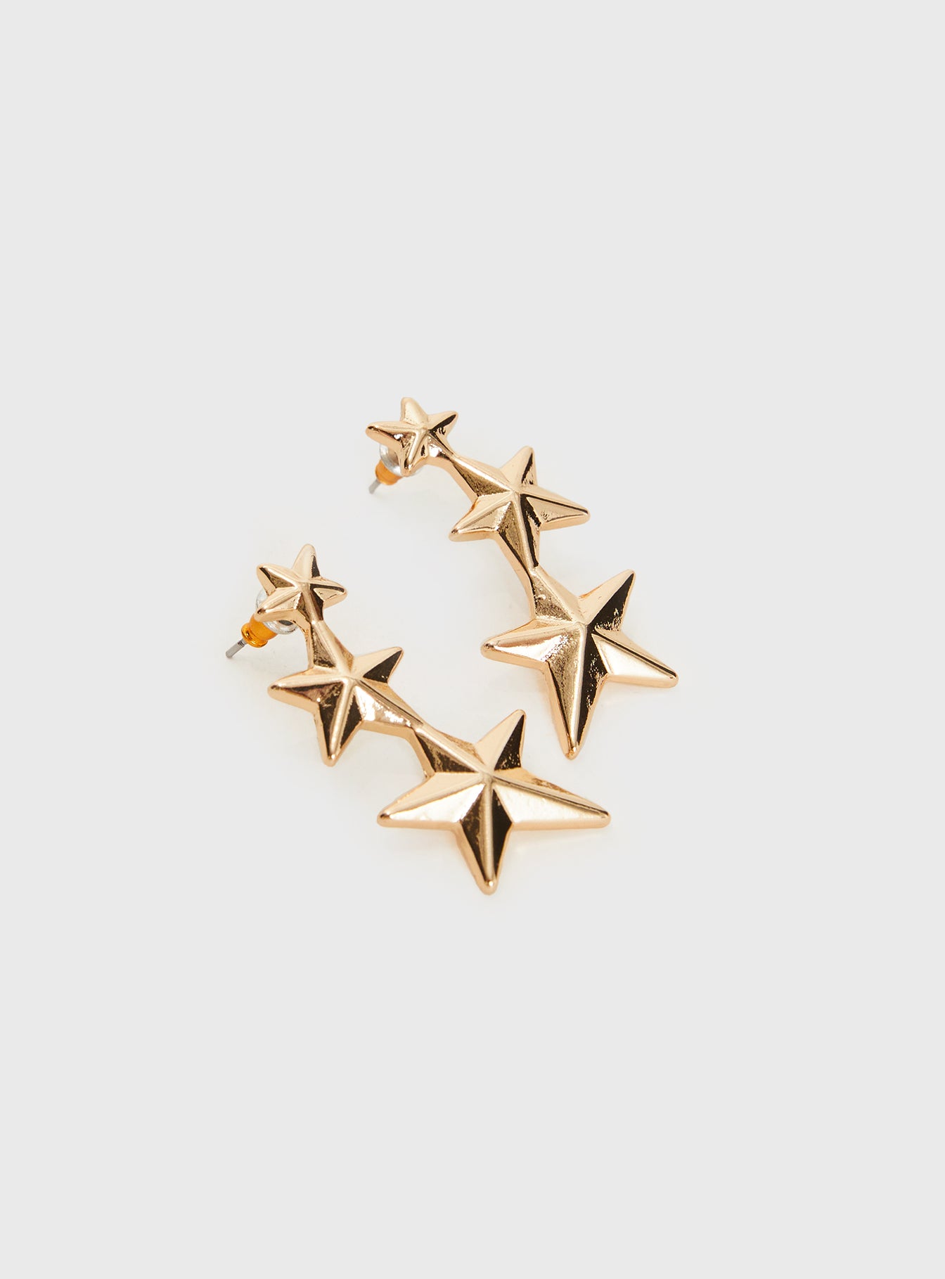 Starry Night Earrings Gold、mySite、solidvoid