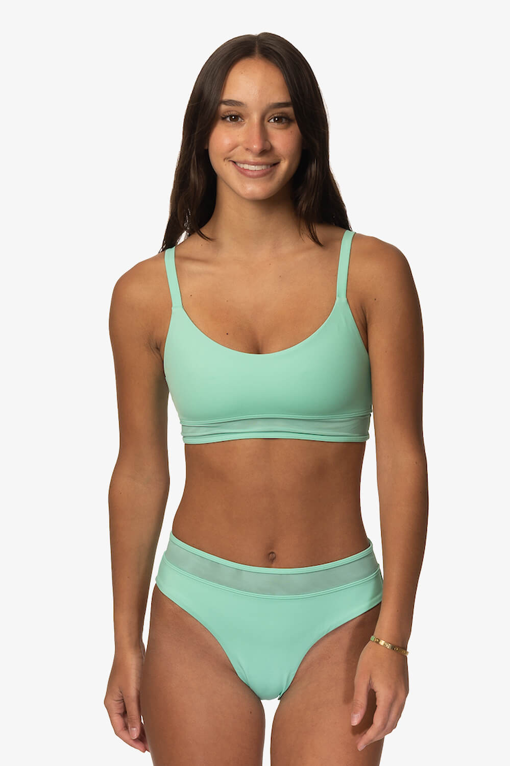  Claire Mesh Bikini Bottom - Spirulina、mySite、ashleygrahame