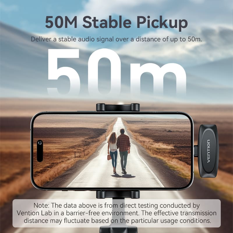 Vention USB-C 2-Pack Wireless Lavalier Microphone Black Type、mySite、fannypackpong