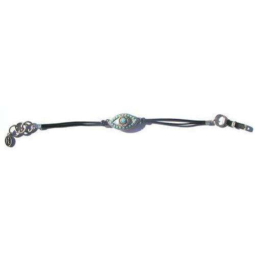 Michal Golan Blue Stone Evil Eye Bracelet、mySite、topwebapps