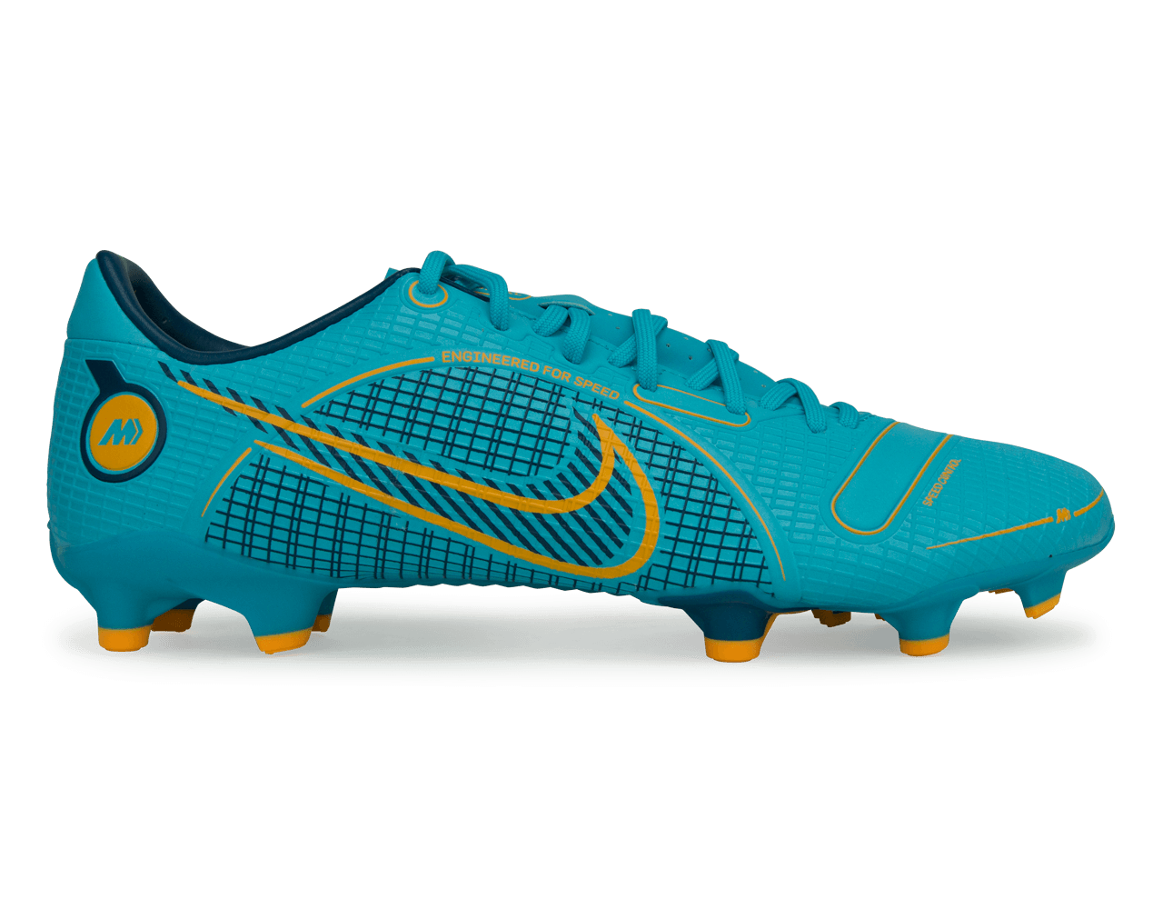 Nike Men's Mercurial Vapor 14 Academy FG/MG Blue/Orange、mySite、noshort