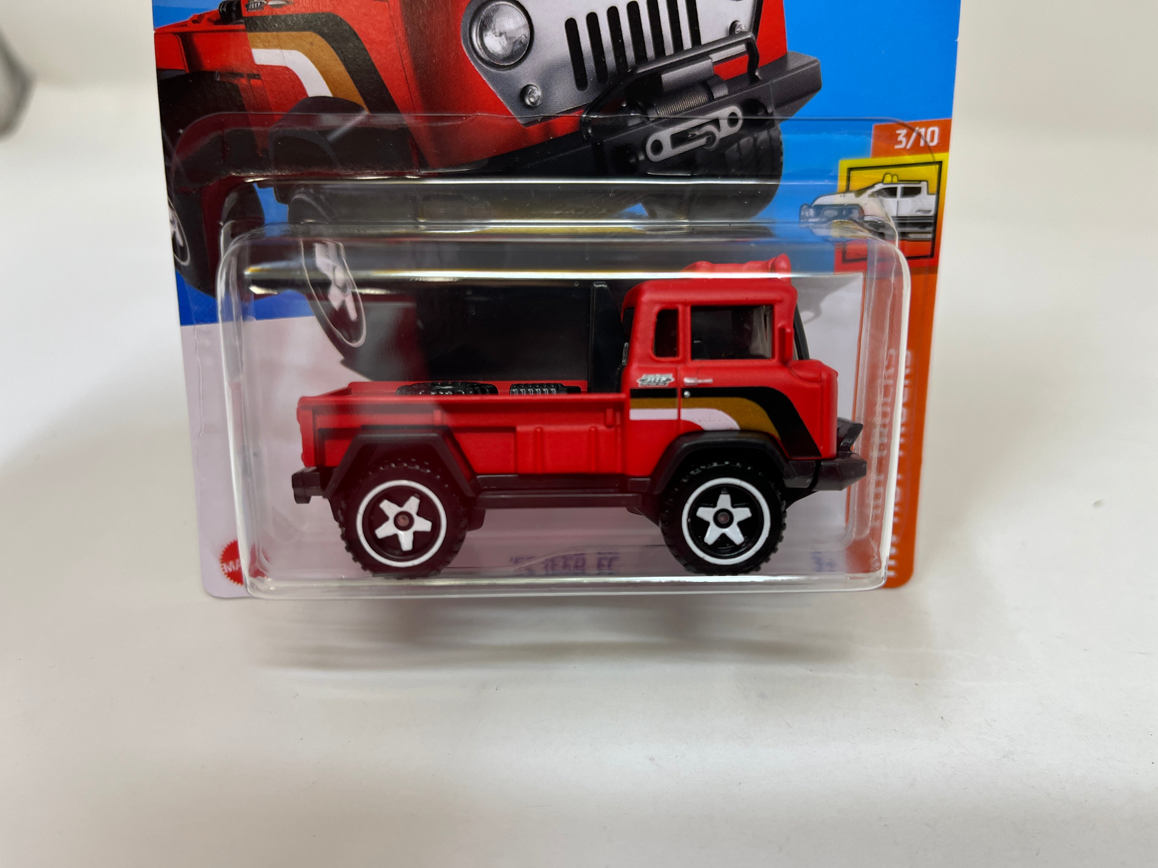 '57 Jeep FC #68 * RED * 2024 Hot Wheels Case J & H、mySite、hgirdovlk