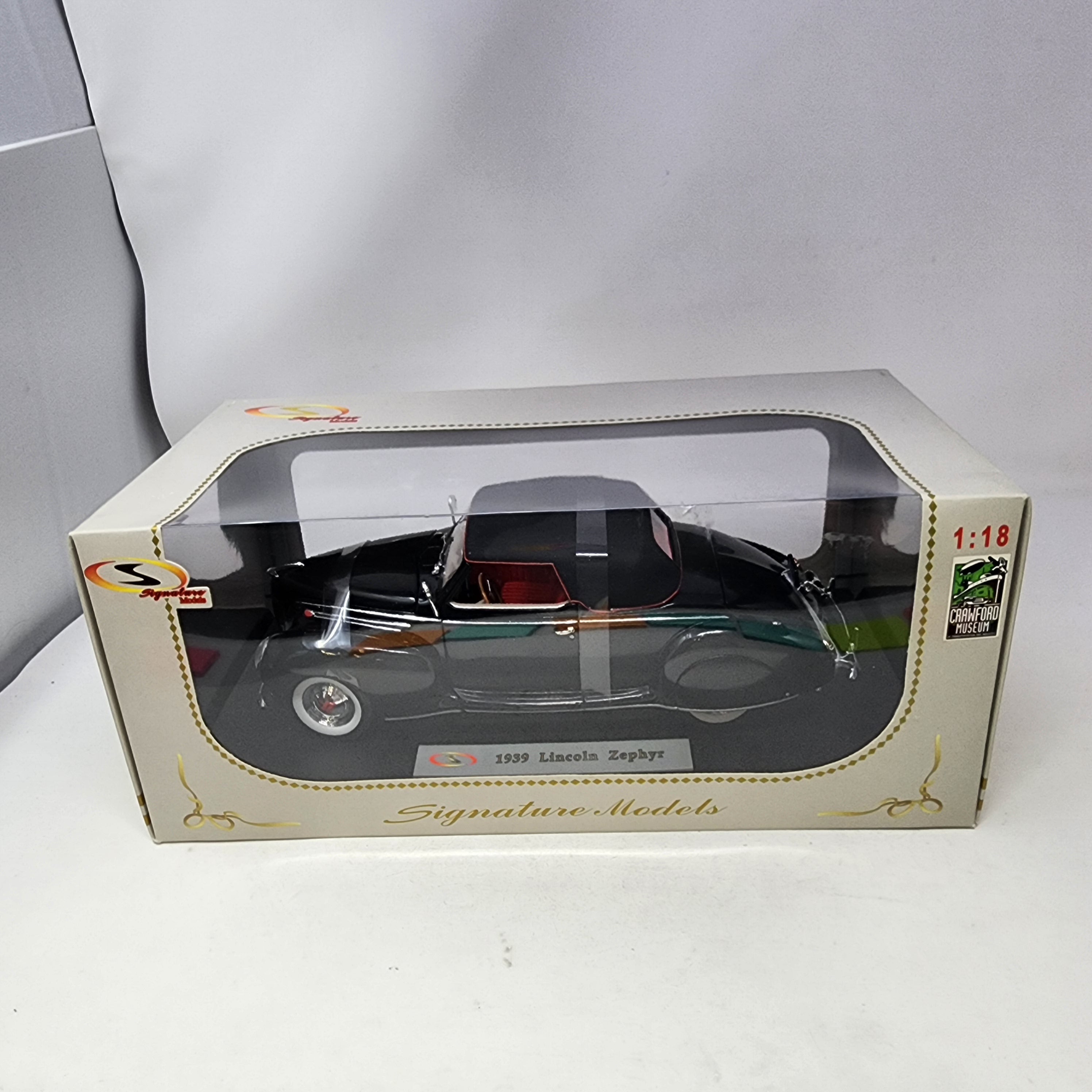 1939 Lincoln Zephyr * Signature Models 1/18 Scale、mySite、hgirdovlk