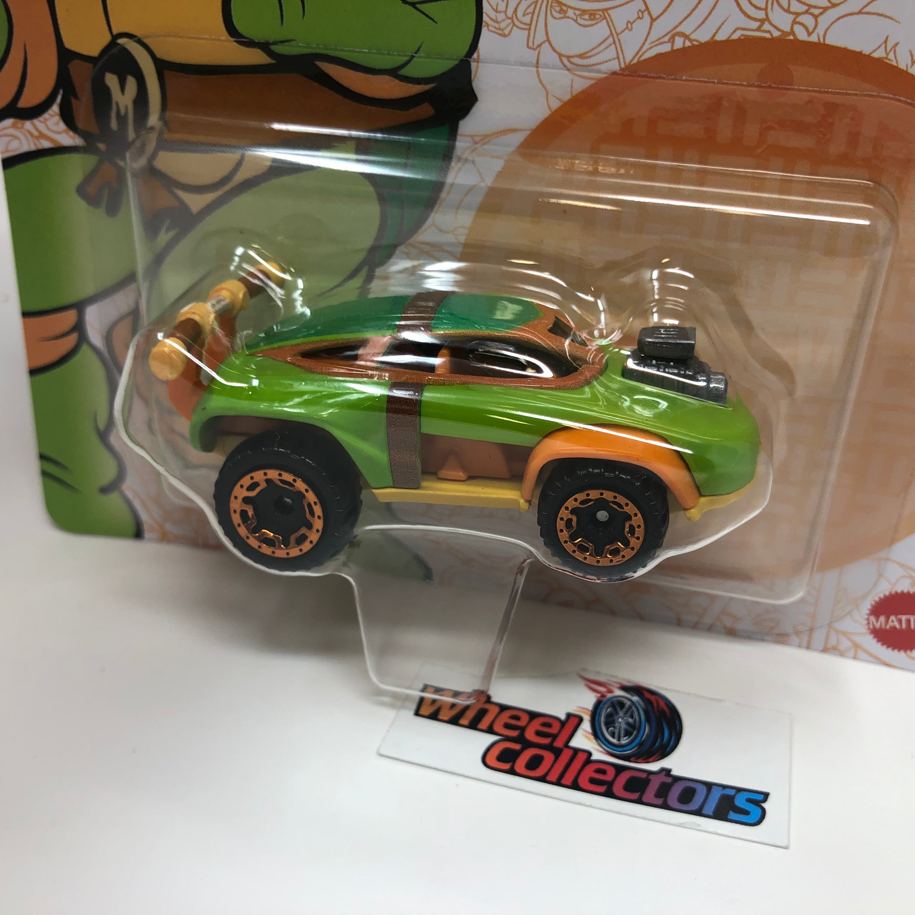 Michelangelo Teenage Turtles * 2022 Hot Wheels Character Cars Case D nickelodeon、mySite、hgirdovlk