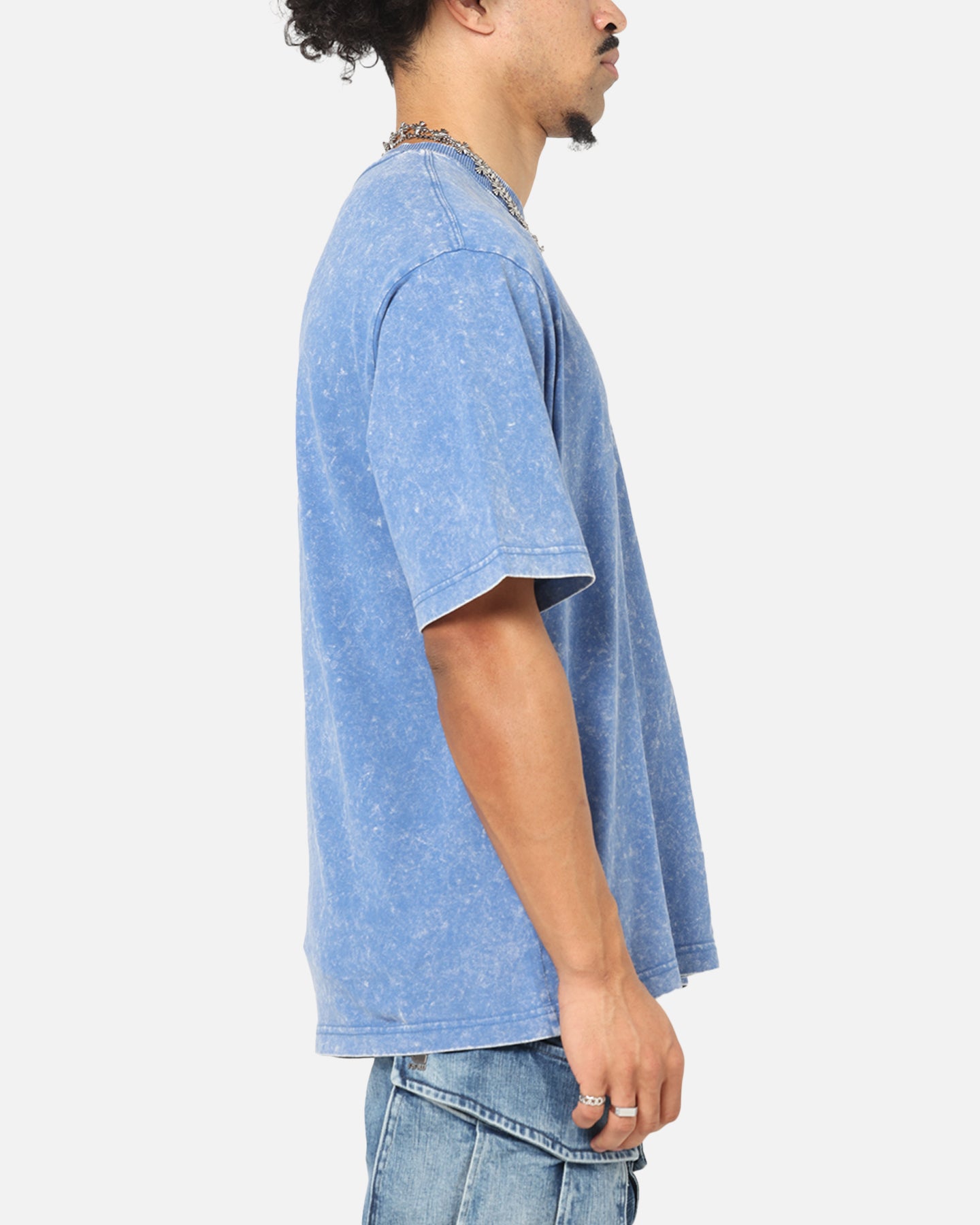 G-Star Acid Wash Boxy T-Shirt Blue、mySite、zt4zffjzw