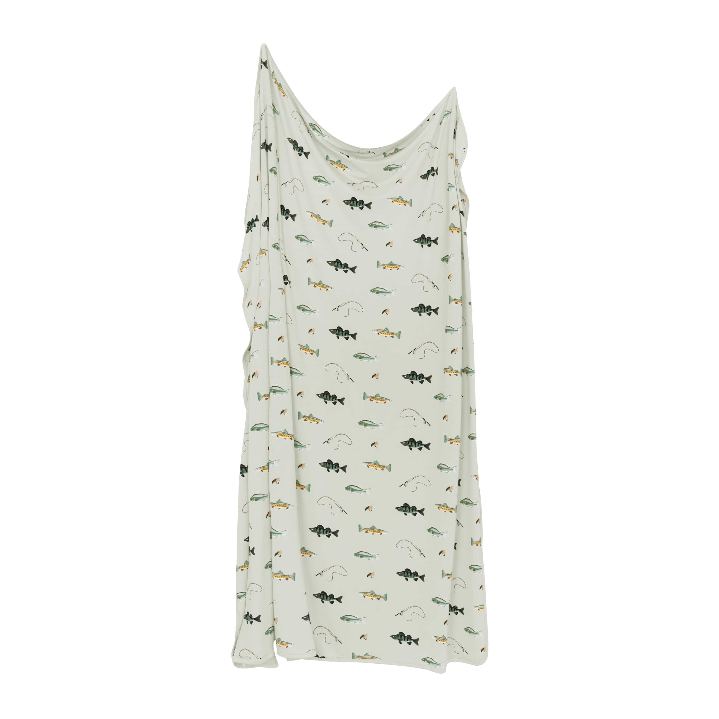  Swaddle Blanket in Fishing、mySite、layawaytickets