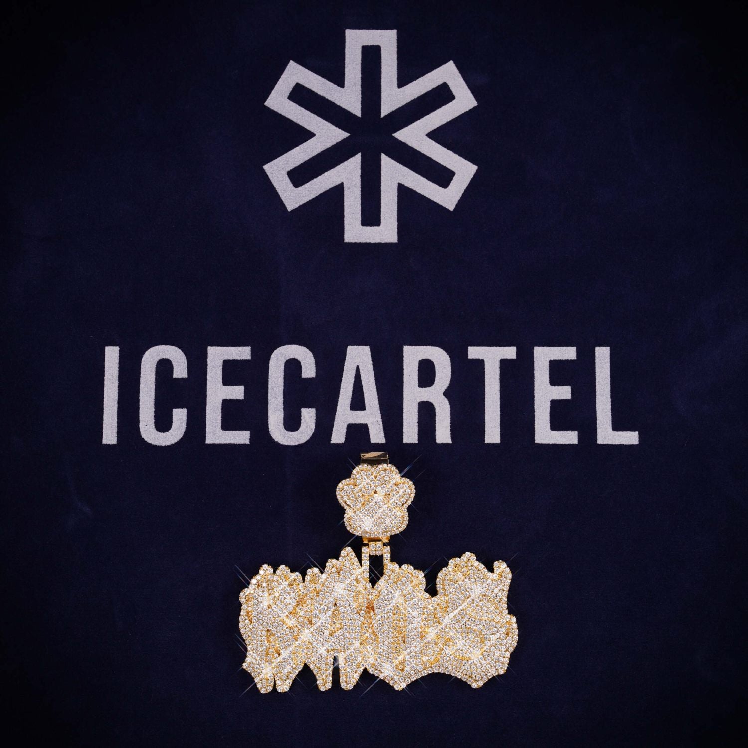 KAOS Custom Moissanite Pendant 14K Gold、mySite、hinf8tx79