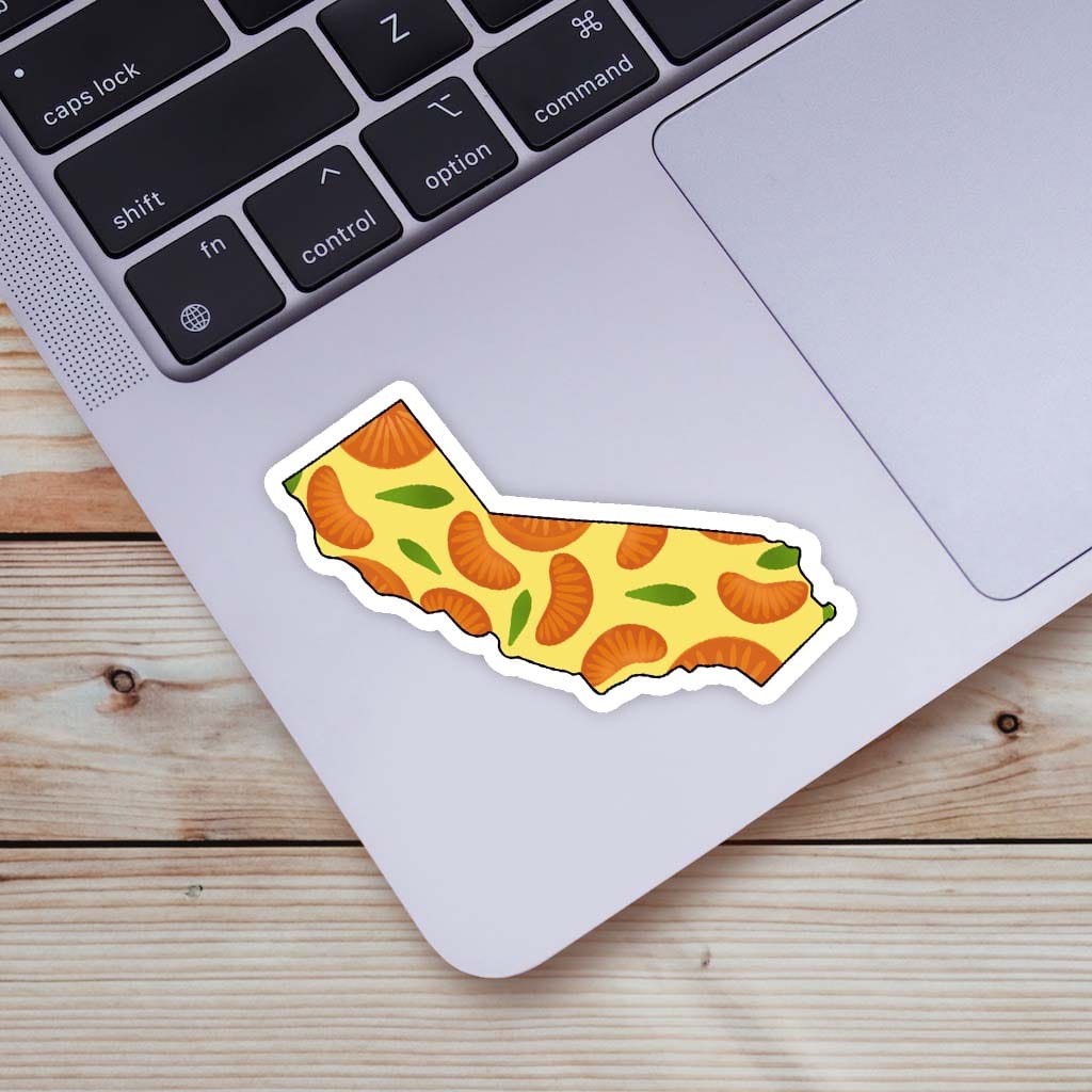  California Orange & Yellow Fruit Sticker、mySite、elrpsem3k