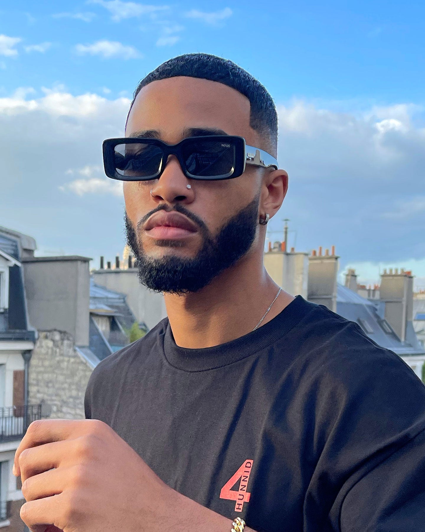 NUQE Fragment Sunglasses Black/Black、mySite、zt4zffjzw