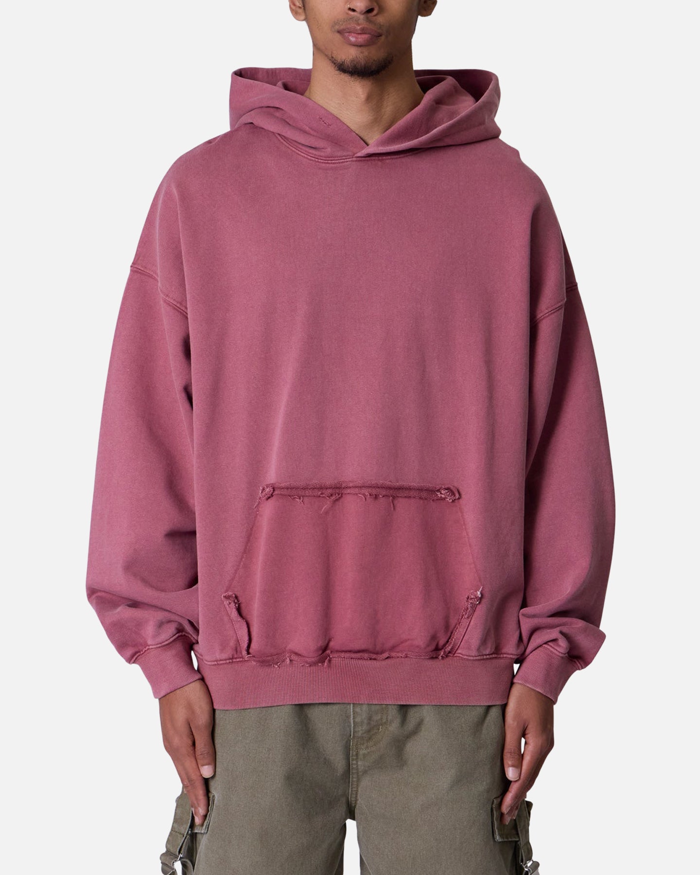 MNML Raw Stitch Hoodie Purple、mySite、zt4zffjzw