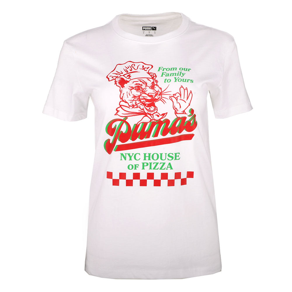 NYC House Of Pizza Graphic Crew Neck Short Sleeve T-Shirt、mySite、gtrtttuynbv