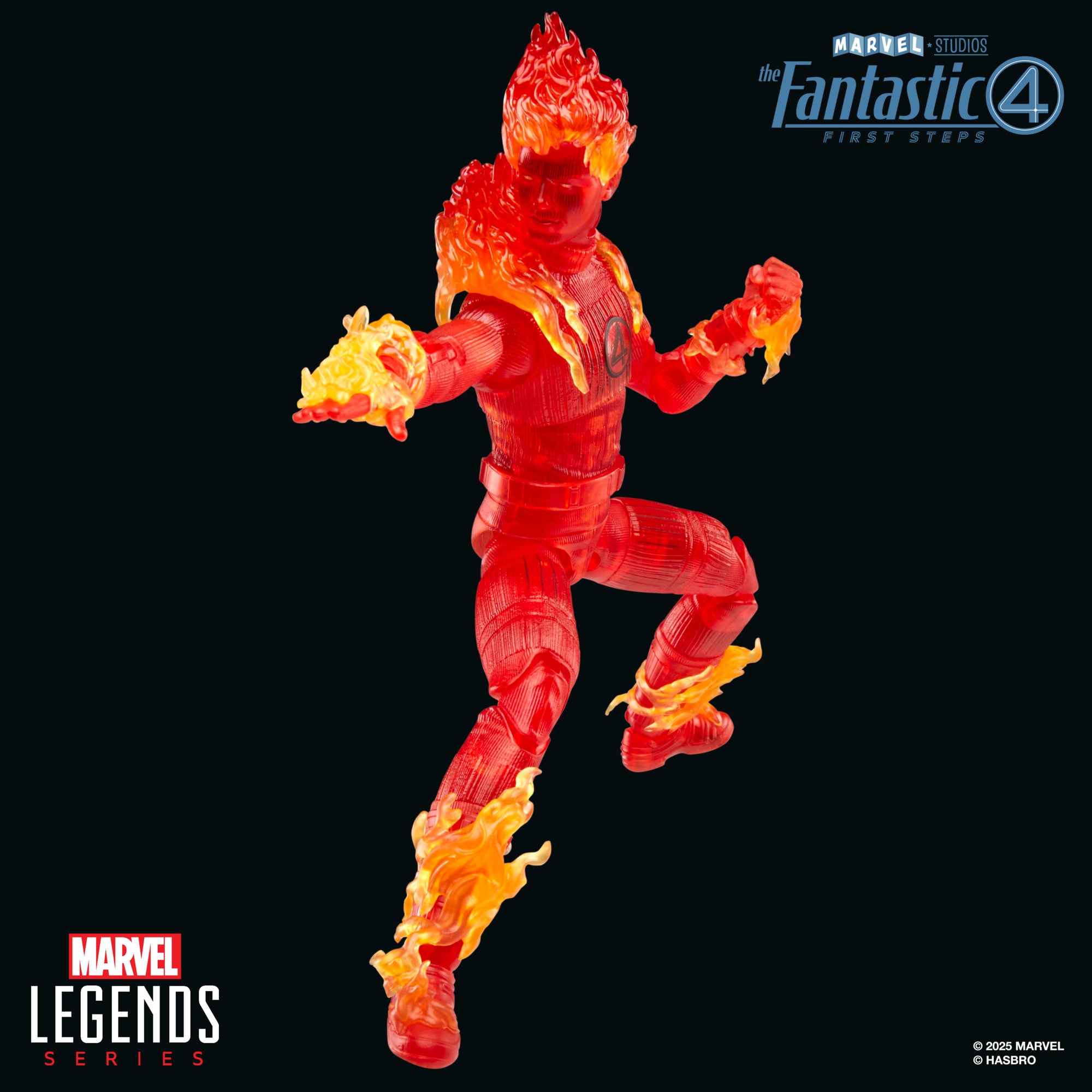 Marvel Legends Series Fantastic Four First Steps Human Torch、mySite、hgirdovlk