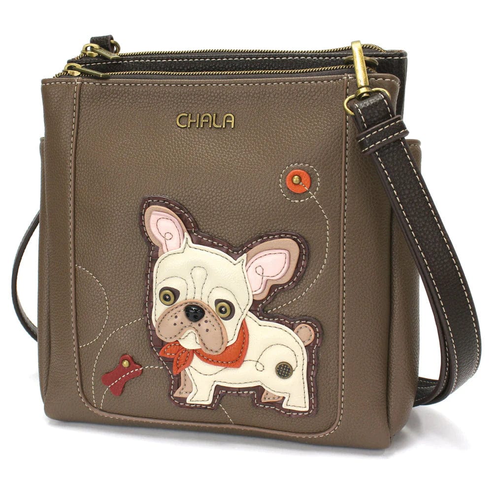French Bulldog Handbag, Wallet Collection by Chala-NEW! Vegan!、mySite、g9winljtr