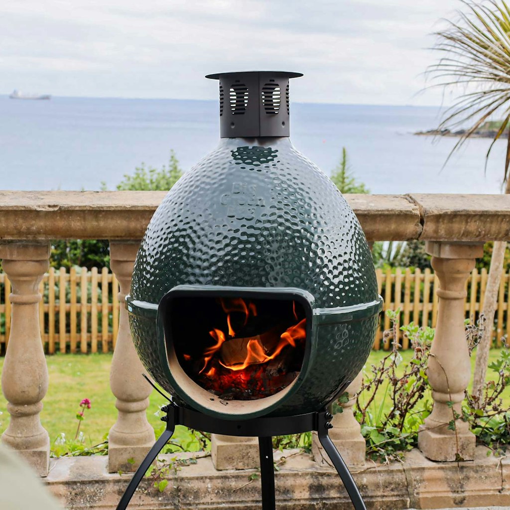 Big Green Egg Chiminea、mySite、noshort