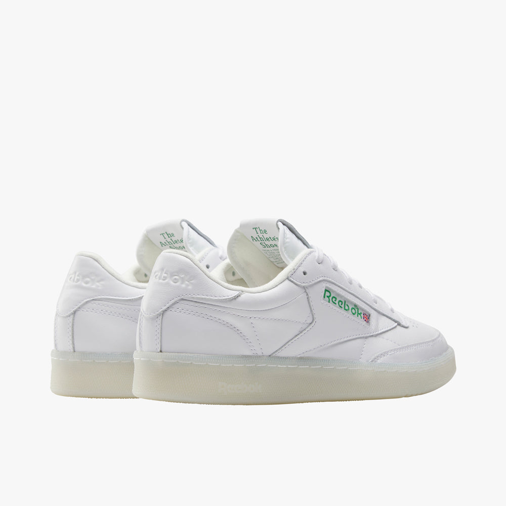  Reebok Club C 85 Vintage White / Glen Green - Vector Red、mySite、merchandisen