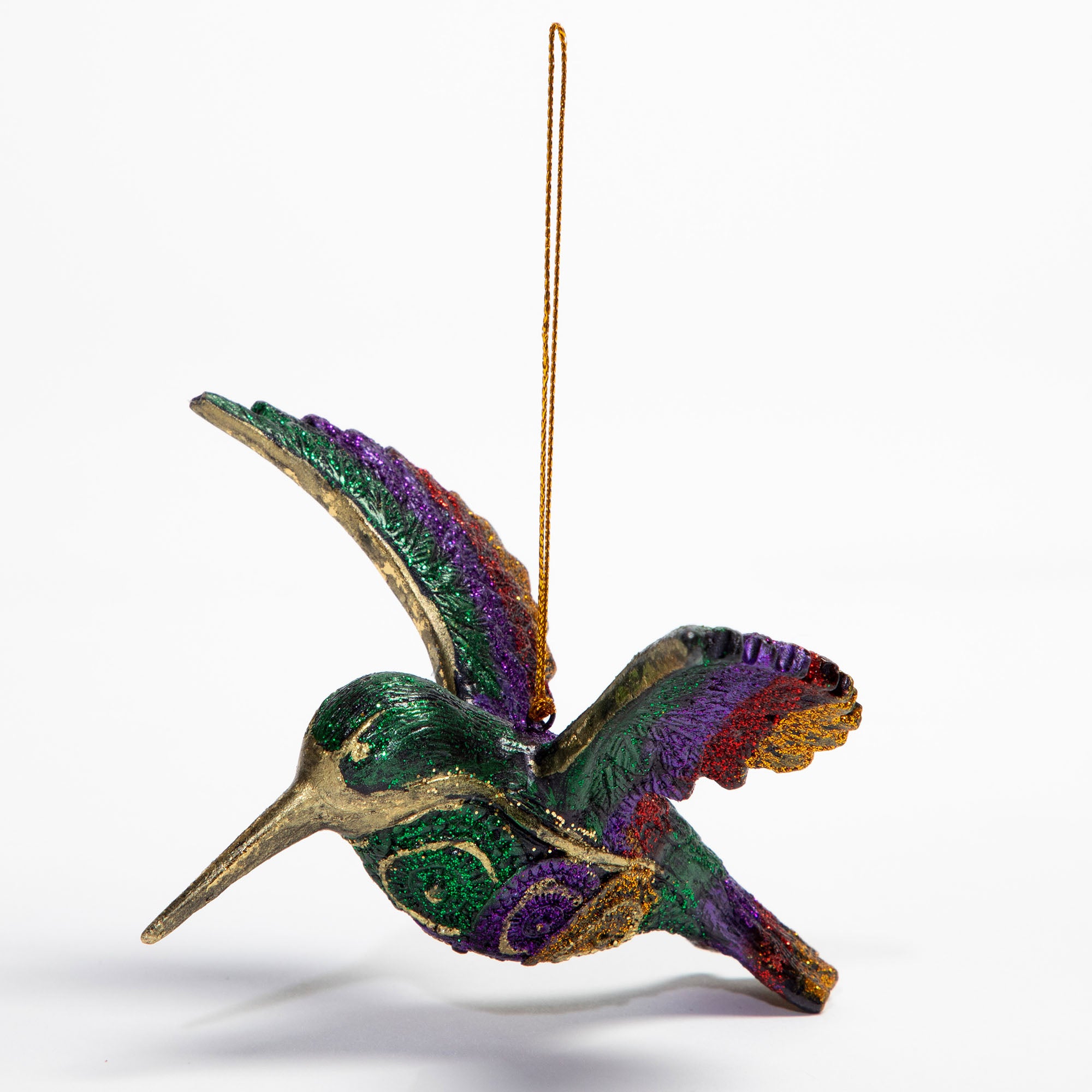 Colorful Beaded Hummingbird Ornament、mySite、camillekostekn