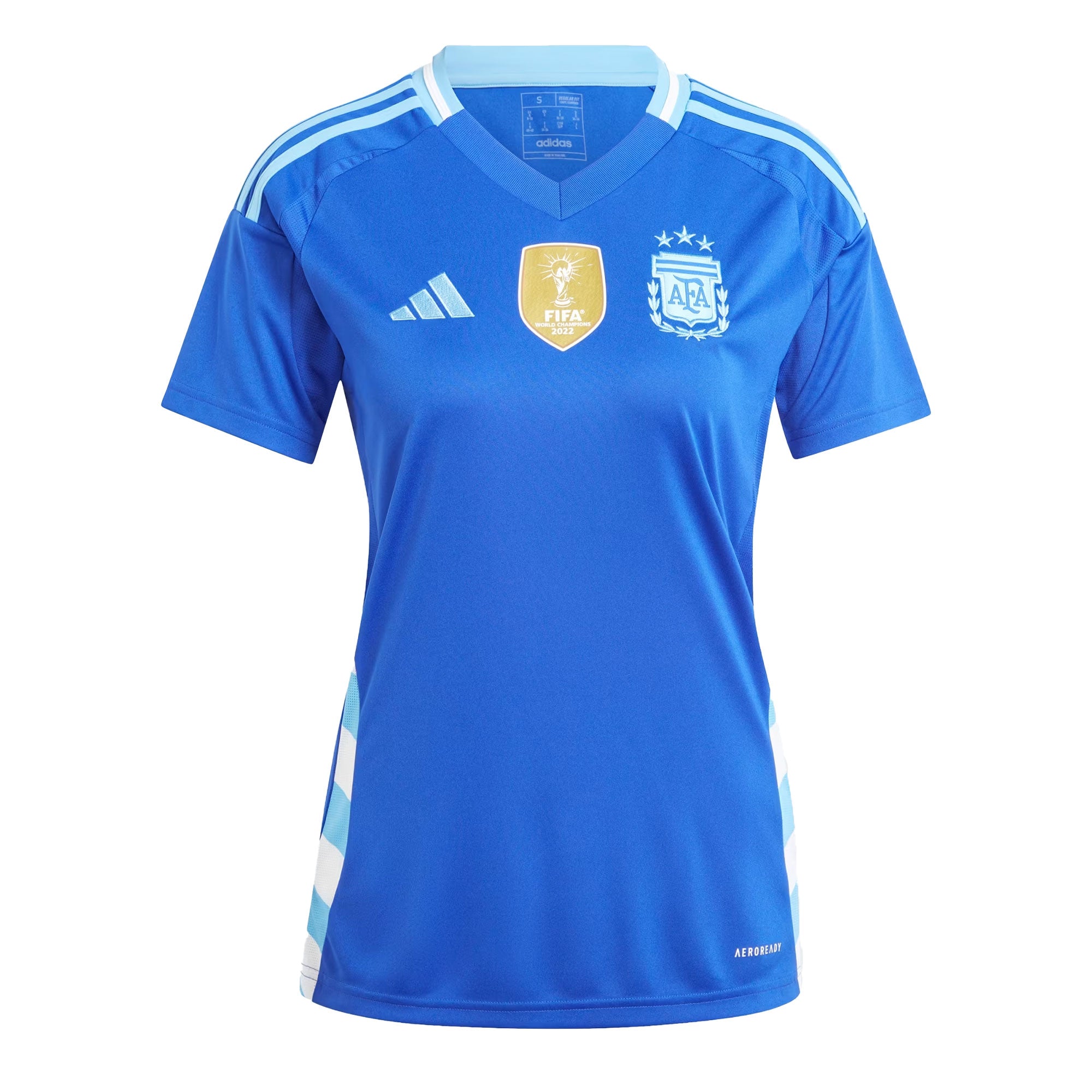 adidas Women's Argentina 2024/25 Away Jersey Lucid Blue/Blue Burst、mySite、noshort