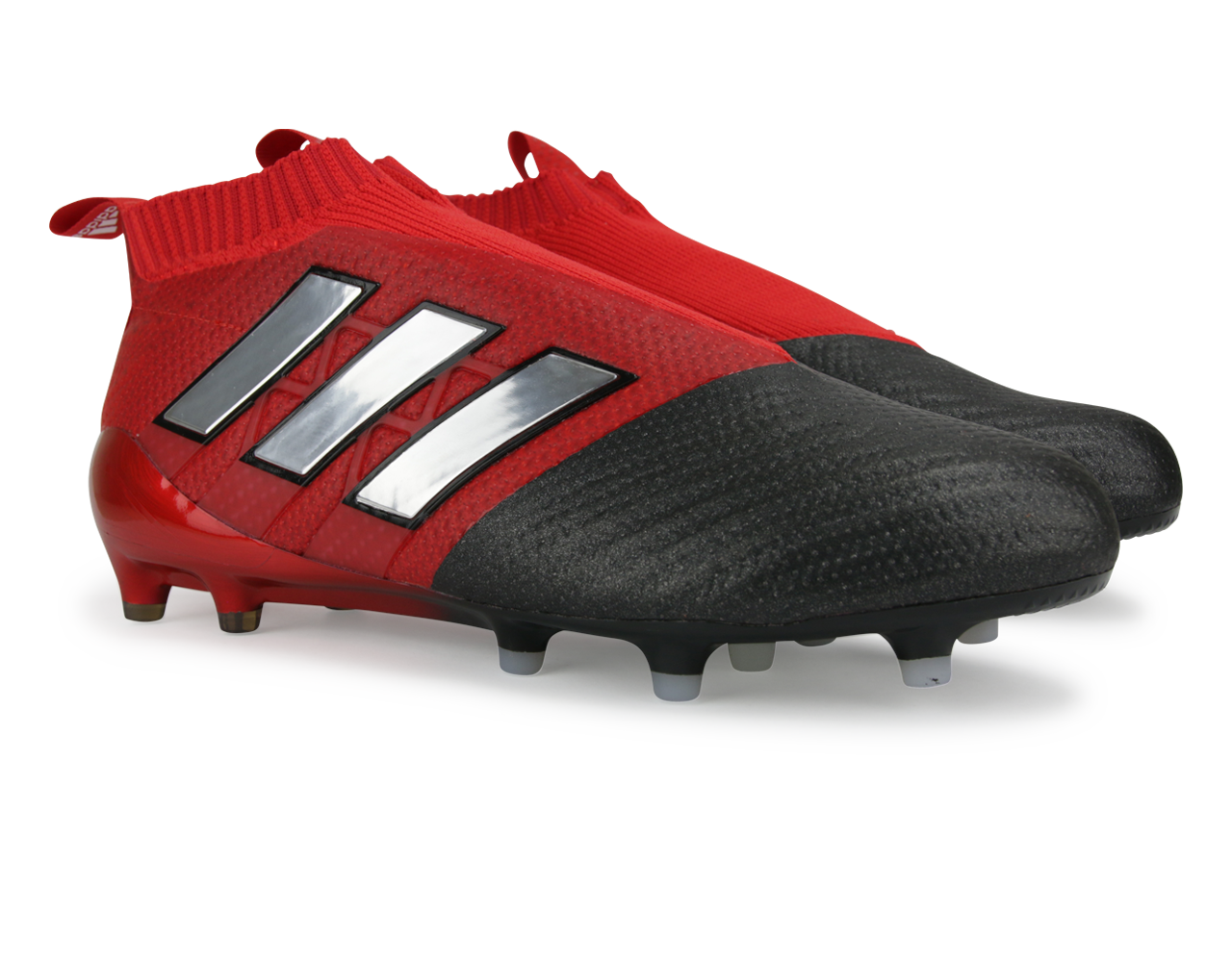 adidas Men's ACE 17+ PURECONTROL FG Red/White/Core Black、mySite、noshort