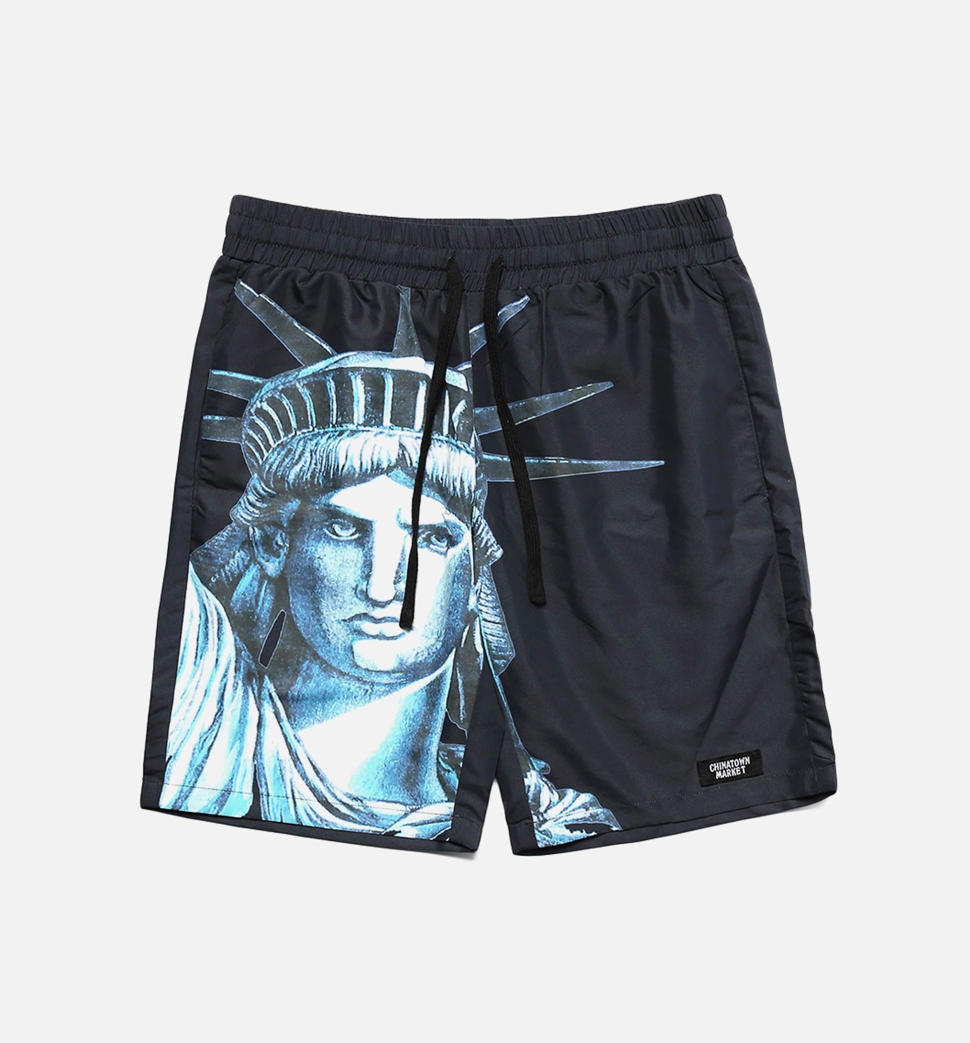NYC Mens Shorts - Black/Teal、mySite、dreamappss