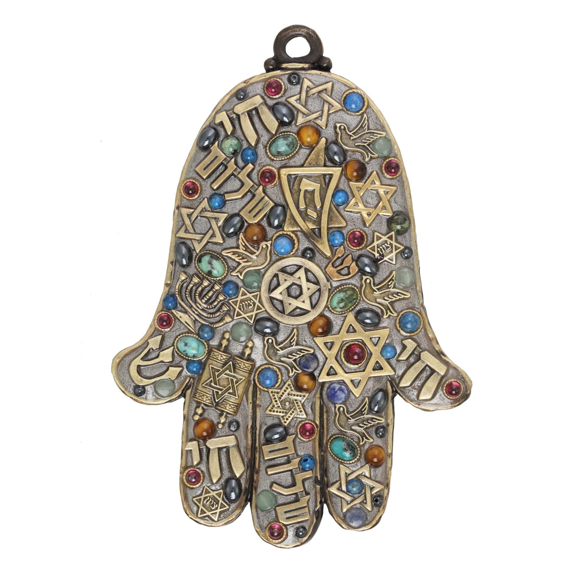 Judaica Jumble Wall Hamsa by Michal Golan、mySite、topwebapps
