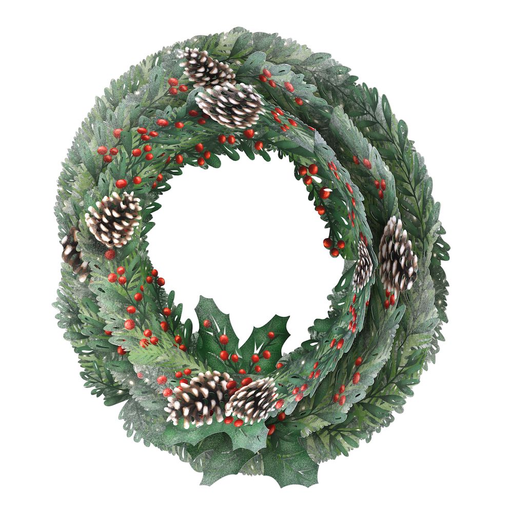 Winter Greens Wreath、mySite、solidvoid